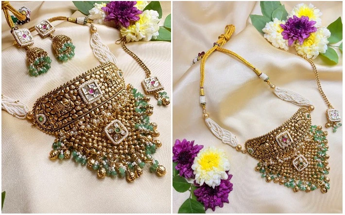 Buy Daily Wear Neckpieces Online from Bloom Fashion: Effortless Style for Every Day