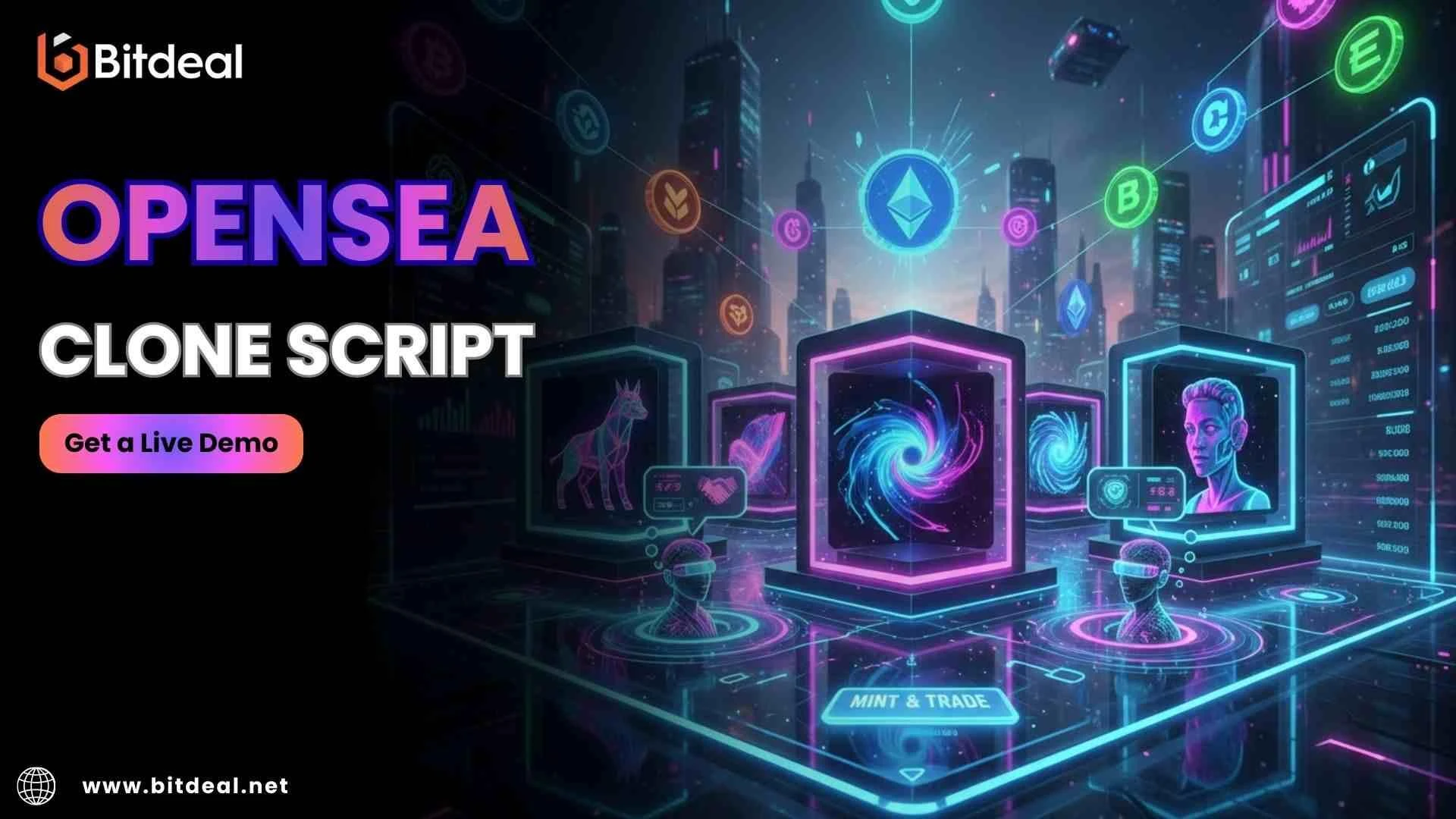 Launch a Profitable NFT Marketplace with Our Advanced OpenSea Clone Script