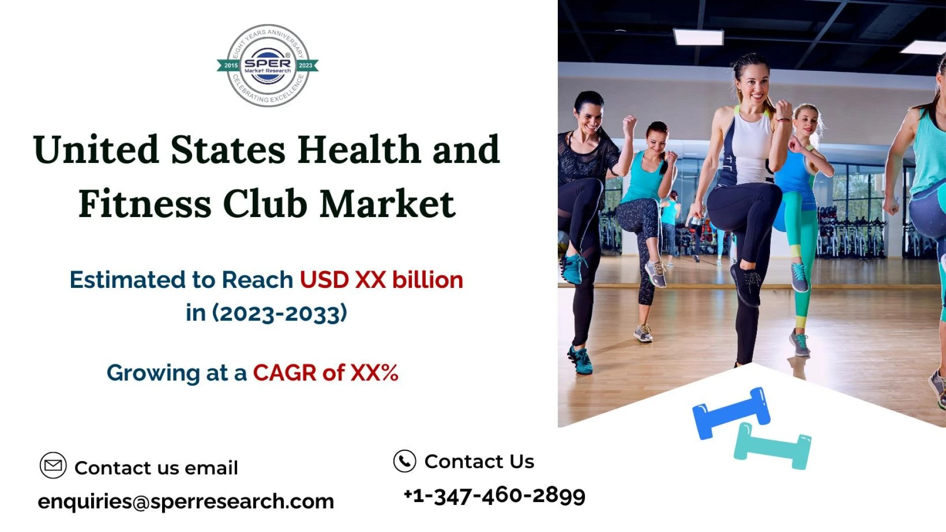 United States Fitness Services Market Trends, Growth Drivers, Share, Revenue, CAGR Status, Challenges, Business Opportunities and Forecast 2023-2033