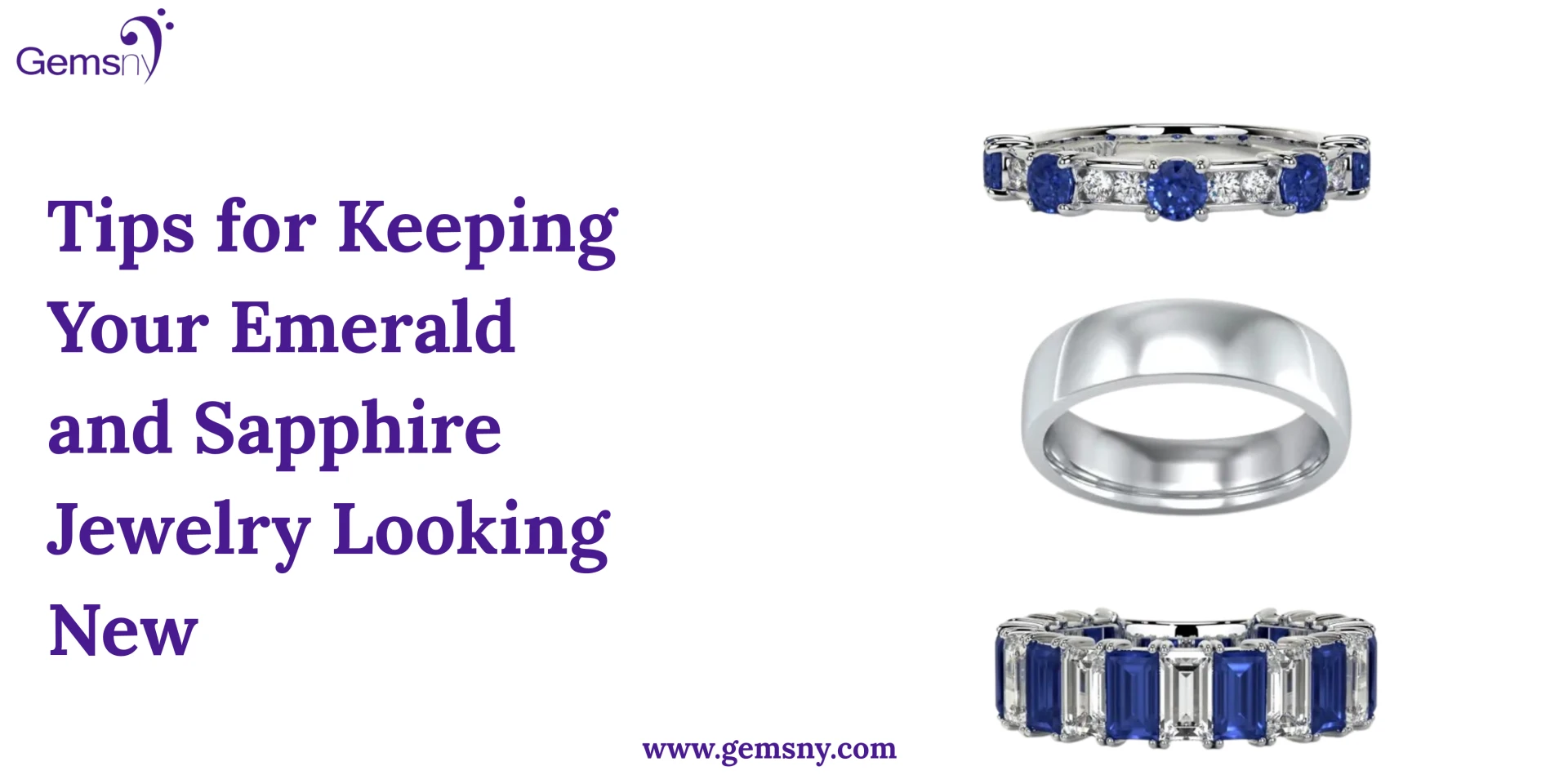 Why a Sapphire Wedding Band Is the Perfect Modern Choice