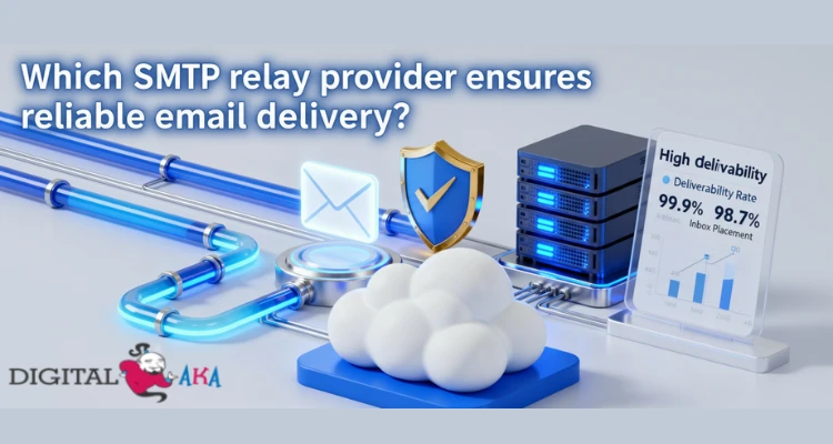 Which SMTP relay provider ensures reliable email delivery?