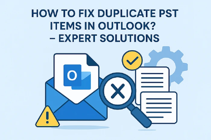 How to Fix Duplicate PST Items in Outlook? – Expert Solutions