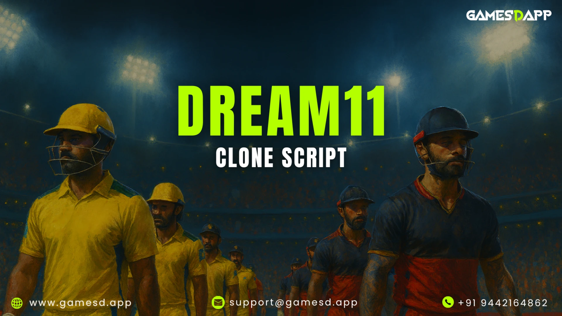Get Your Fantasy Sports Platform Live Now with GamesDapp’s Dream11 Clone Script