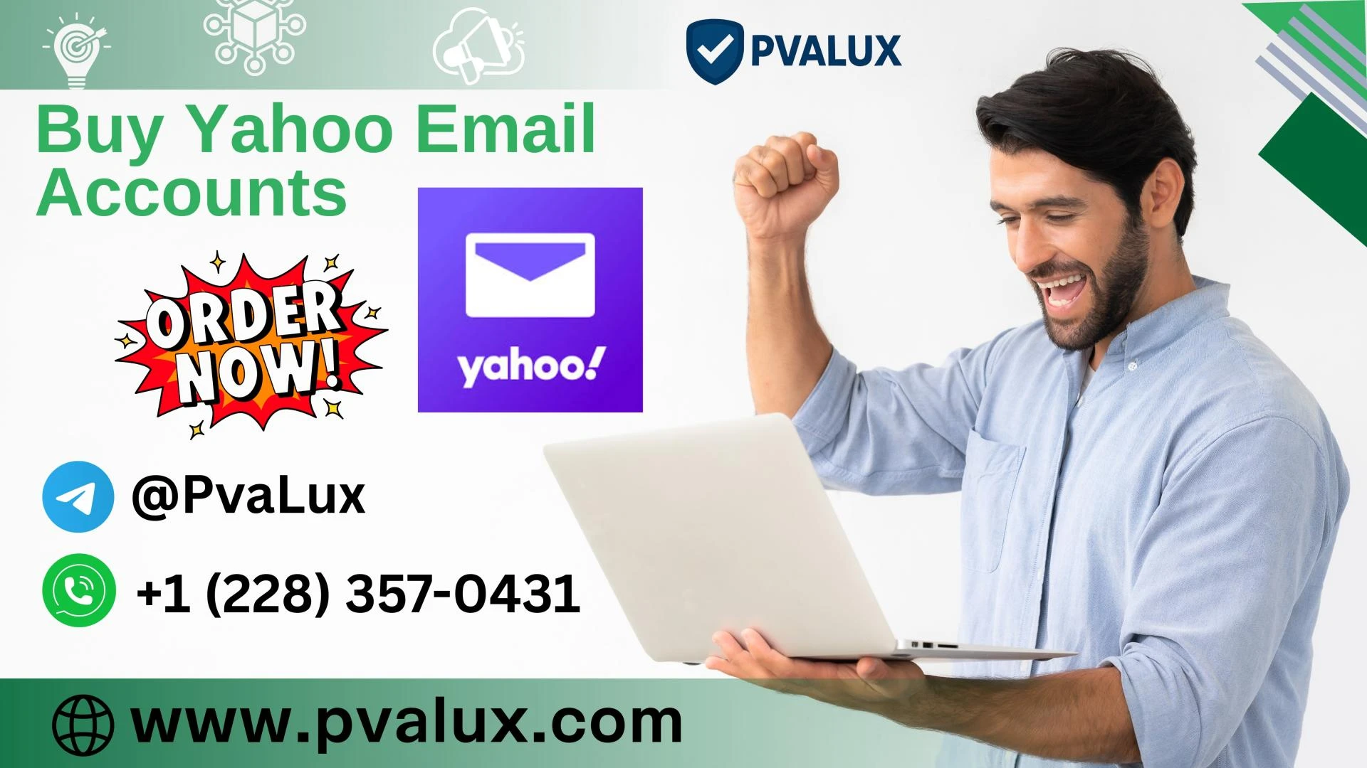 Buy Yahoo Email Accounts Safely: Complete Pvalux Guide