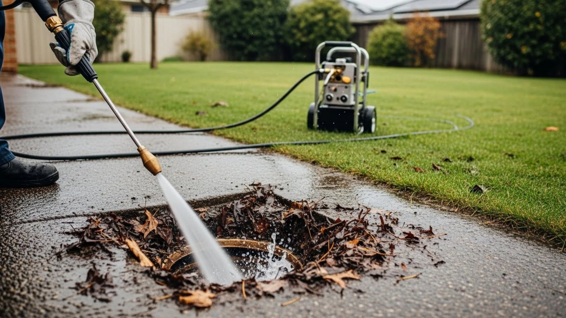 How Do You Unblock a Badly Blocked Outside Drain?