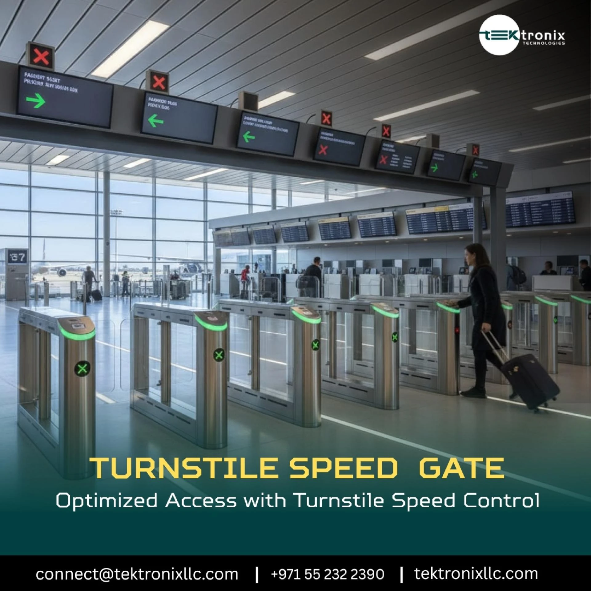 Smart Turnstiles - A Safe Gateway for GCC Workplaces in Oman & GCC