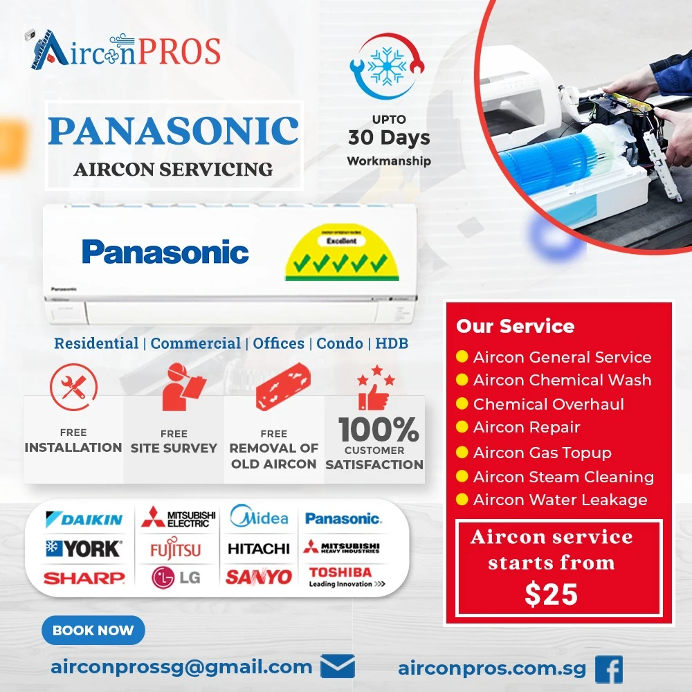 Panasonic Aircon Servicing