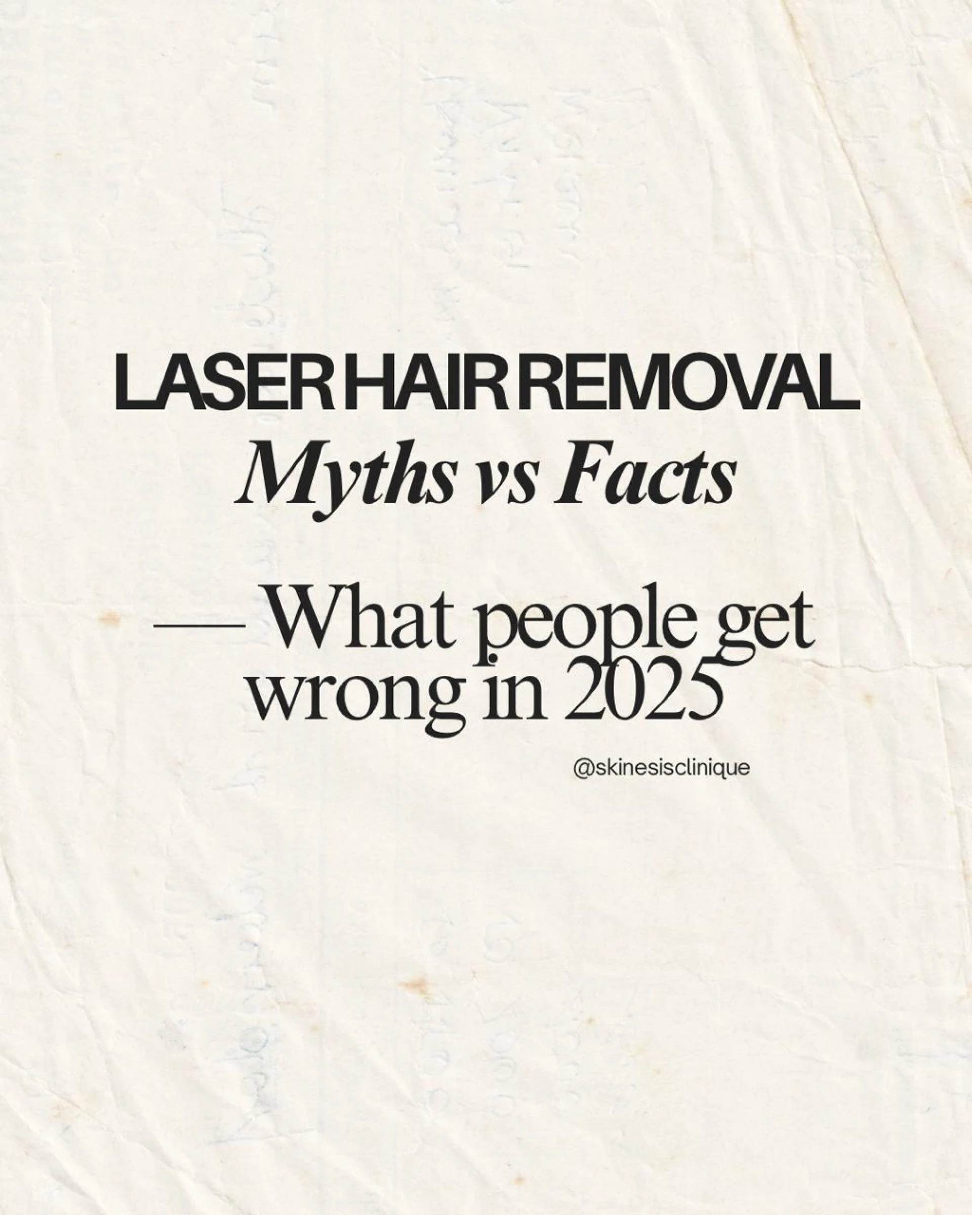 Laser Hair Removal Myths vs Facts — What People Get Wrong in 2025