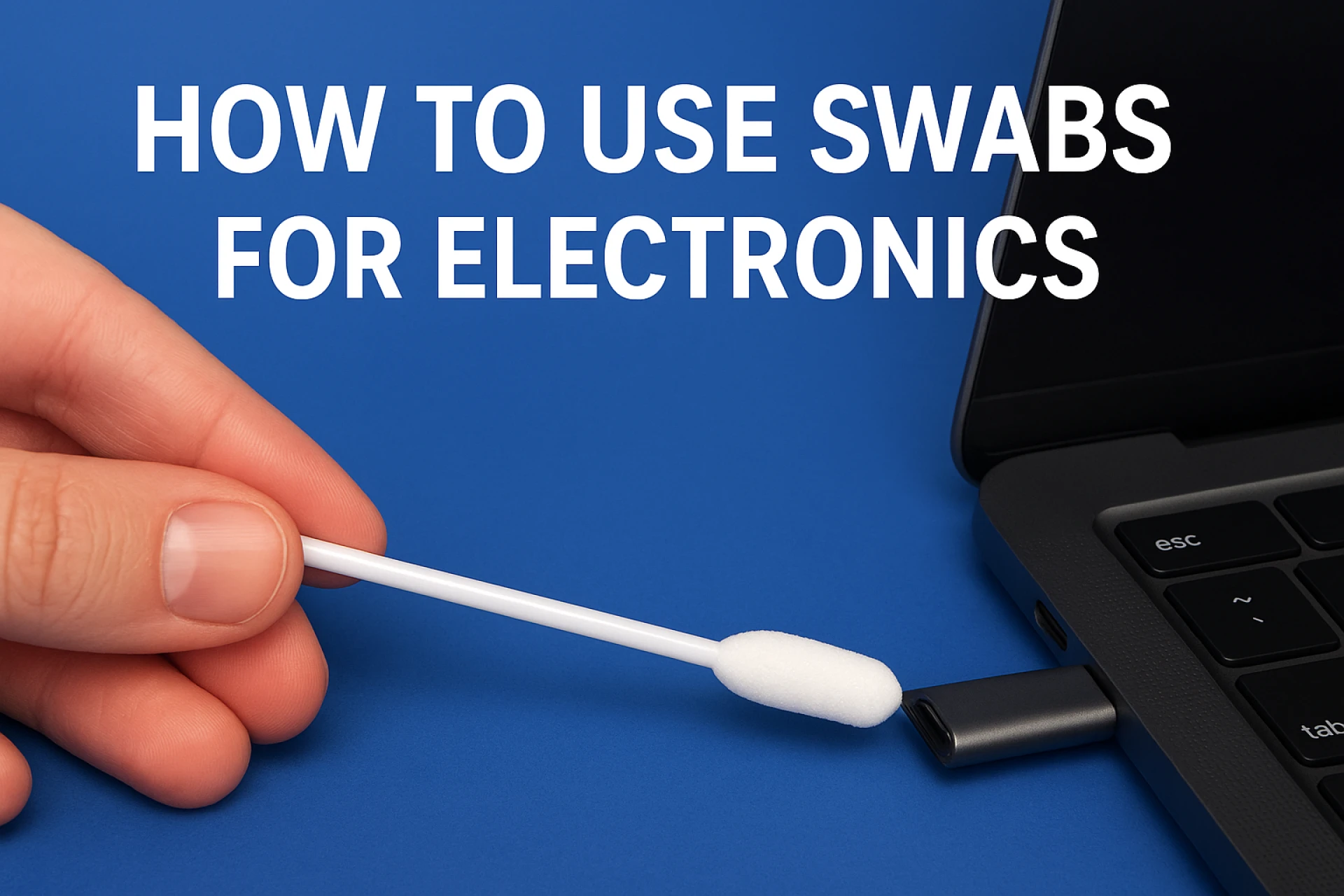 How to Use Swabs in Electronic Devices: A Complete Guide for Safe and Effective Cleaning