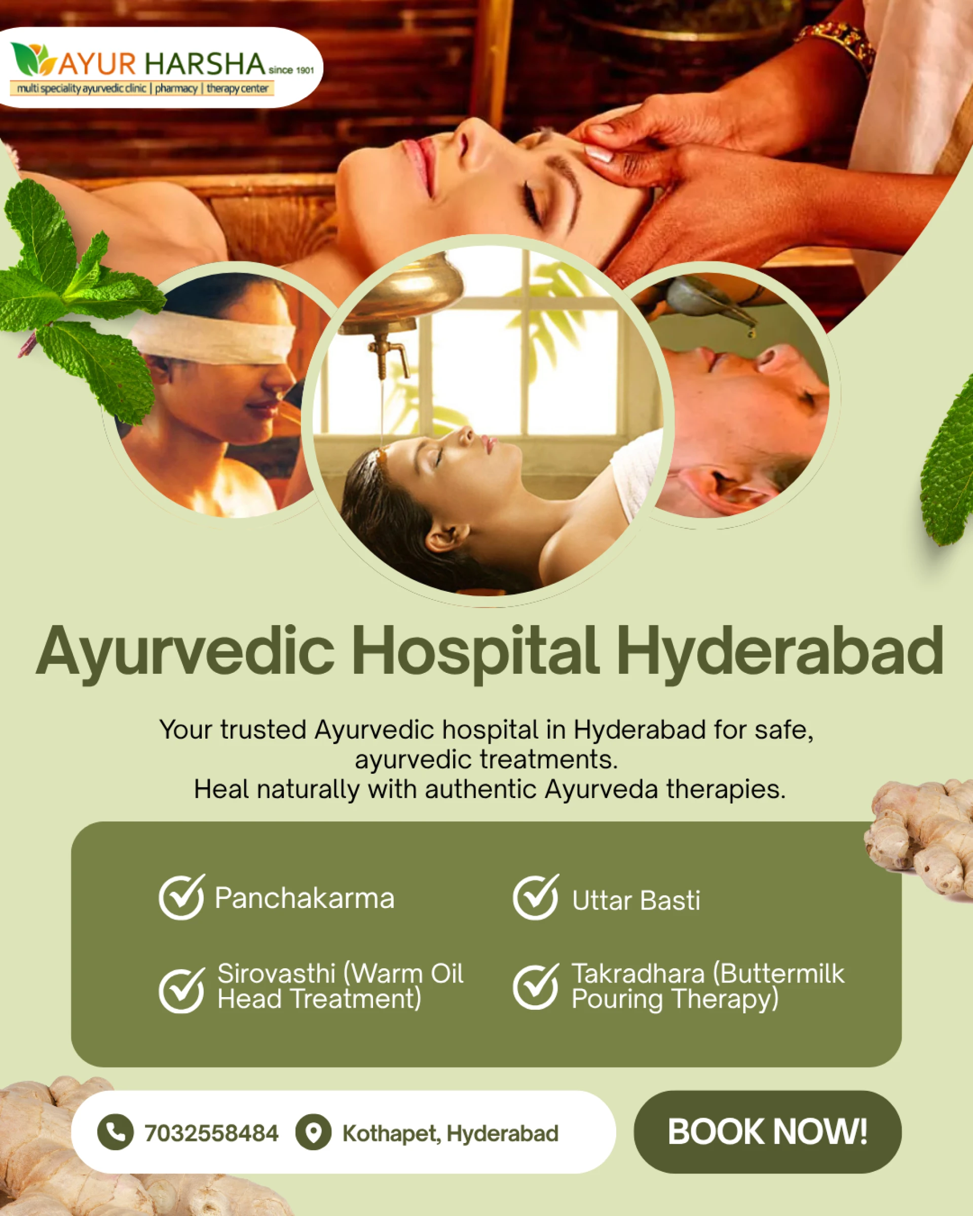 Best Ayurvedic Hospital in Hyderabad for Natural and Safe Healing