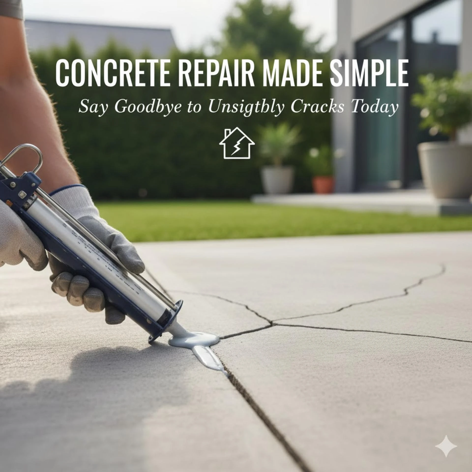 Concrete Repair Made Simple: Say Goodbye to Unsightly Cracks Today