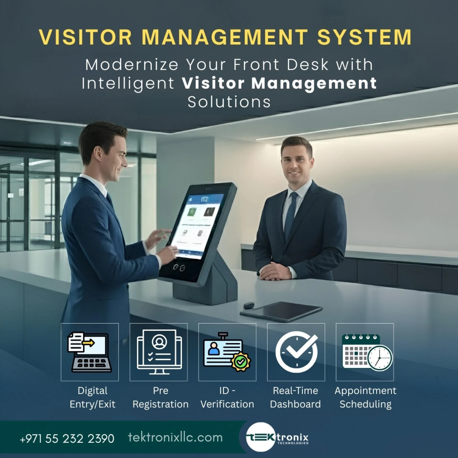 TekVisit – The Future of Visitor Management in KSA & GCC