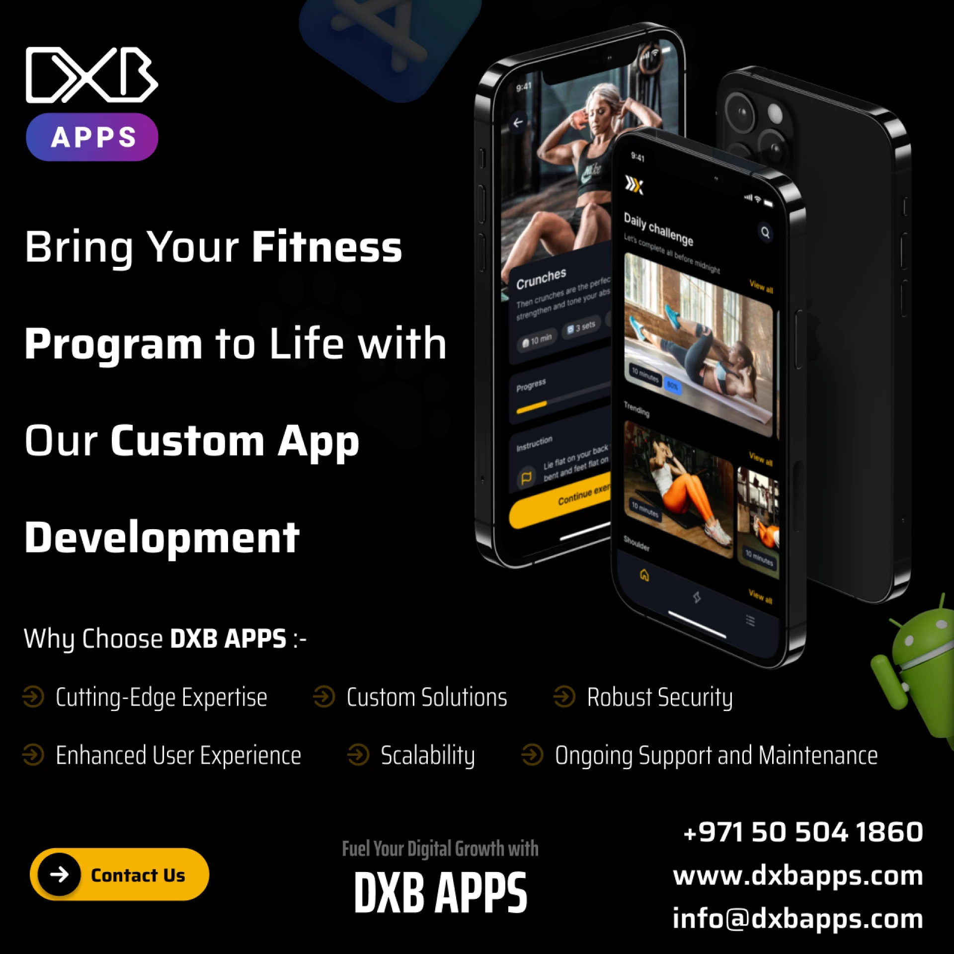 DXB APPS is leading app development company Abu Dhabi