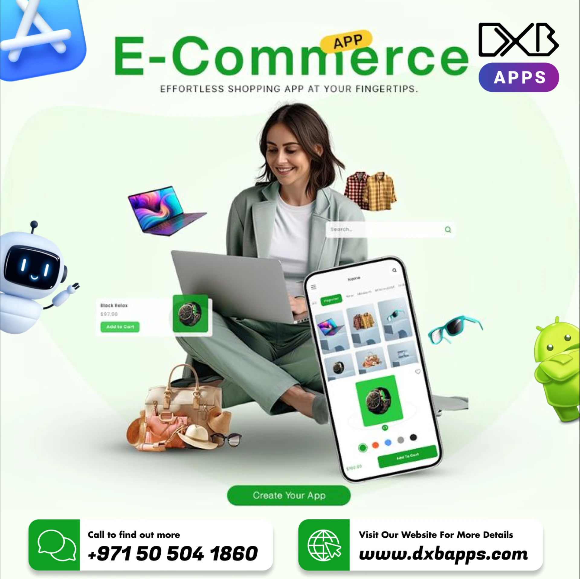 Excellent mobile app development Dubai solutions by the team at DXB APPS