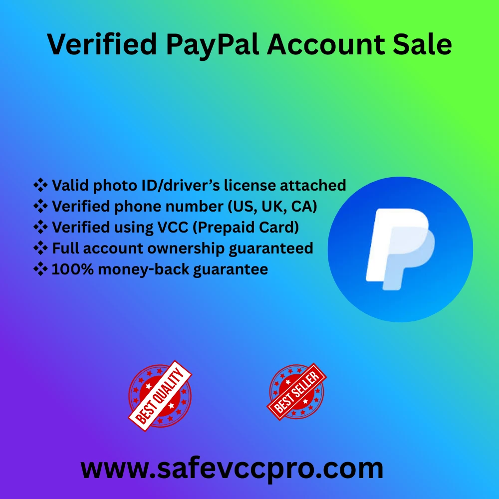 Verified PayPal Account Sale
