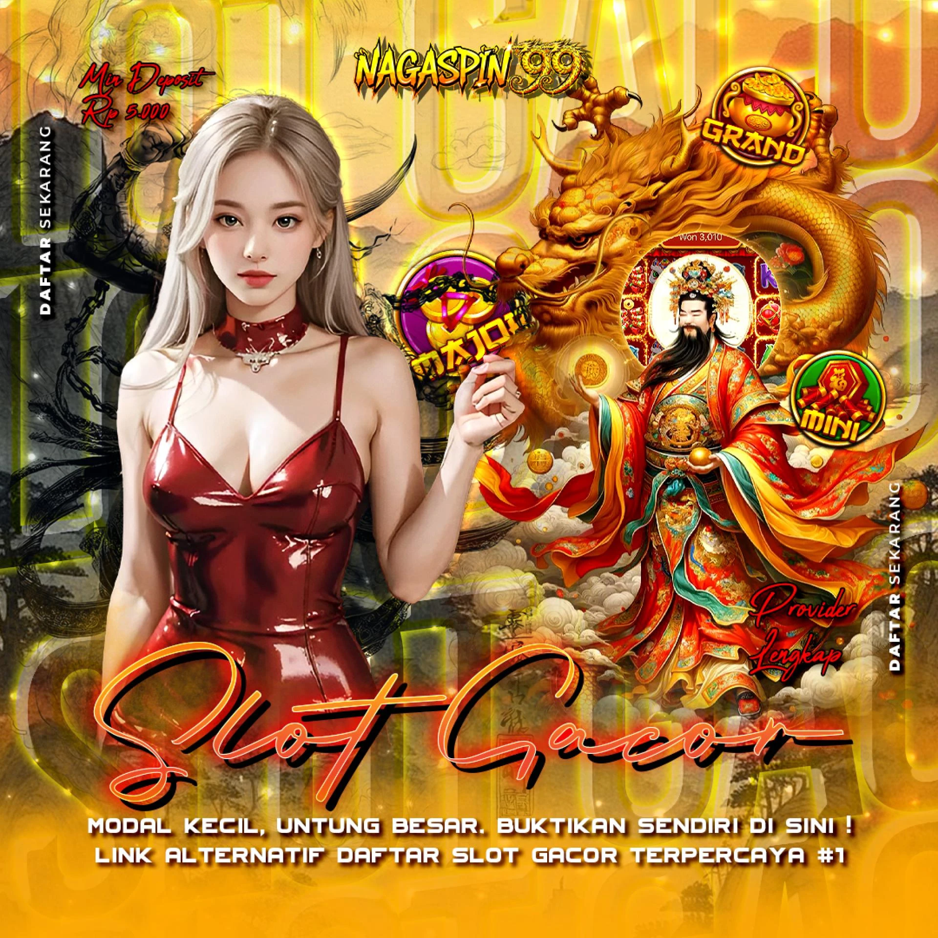  NAGASPIN99 Link Alternatif: Solusi Akses Terbaik ke Agen Slot Gacor dengan Kecepatan dan Keamanan Tinggi