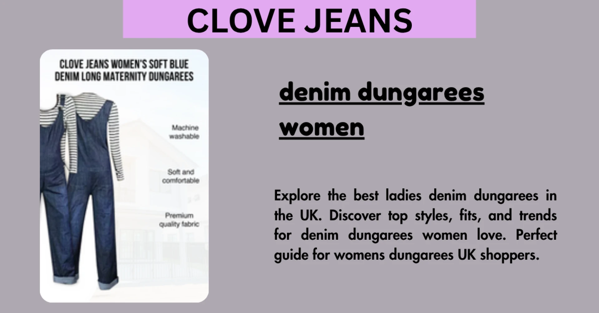 Top 10 Reasons Women in the UK Love Ladies Denim Dungarees in 2025