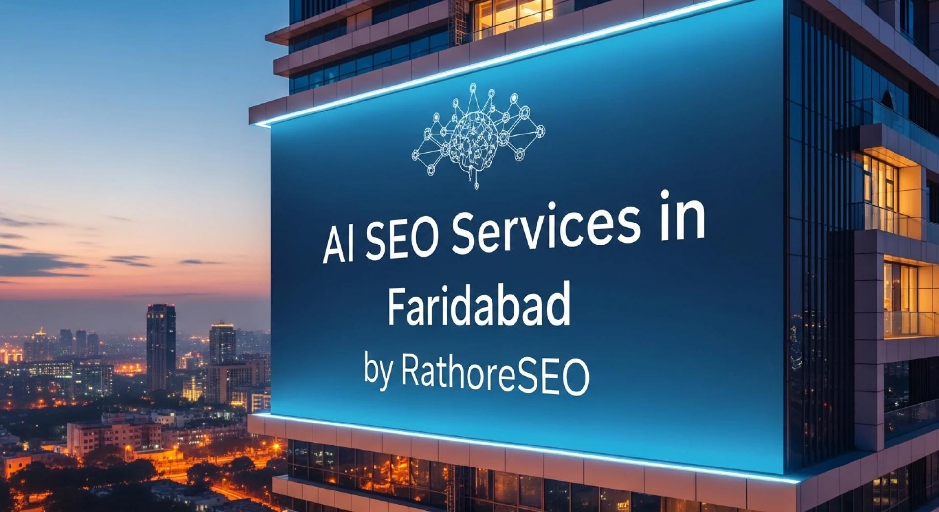 AI SEO Services in Faridabad: How RathoreSEO Is Transforming Local Businesses in 2025
