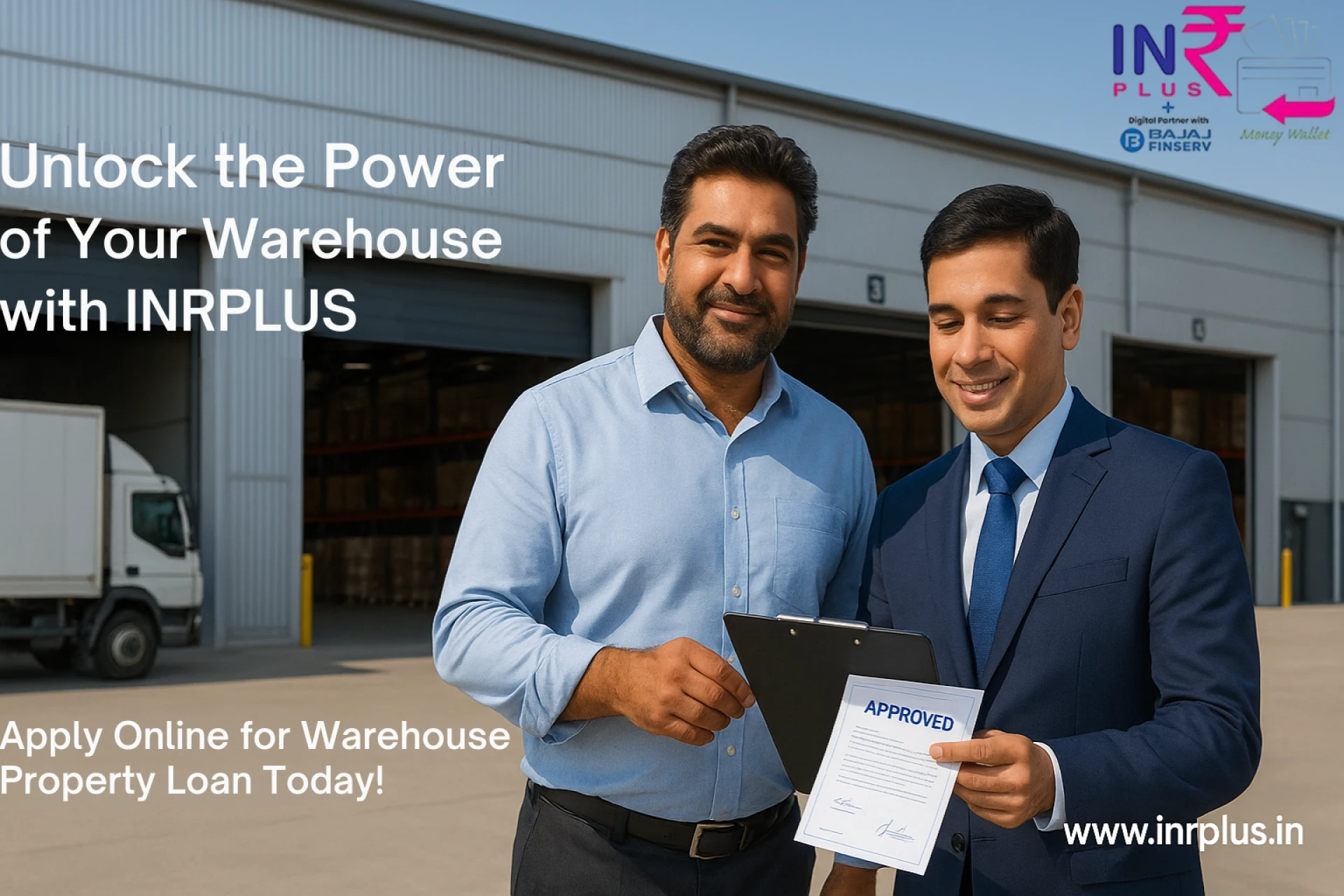 INRPLUS Specialized Loan Solutions for Businesses: Affordable & Fast Loan Against Warehouse Property