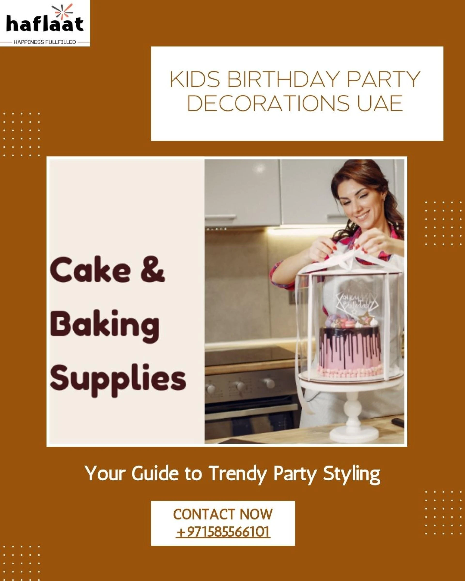 Kids Birthday Party Decorations UAE: Your Guide to Trendy Party Styling