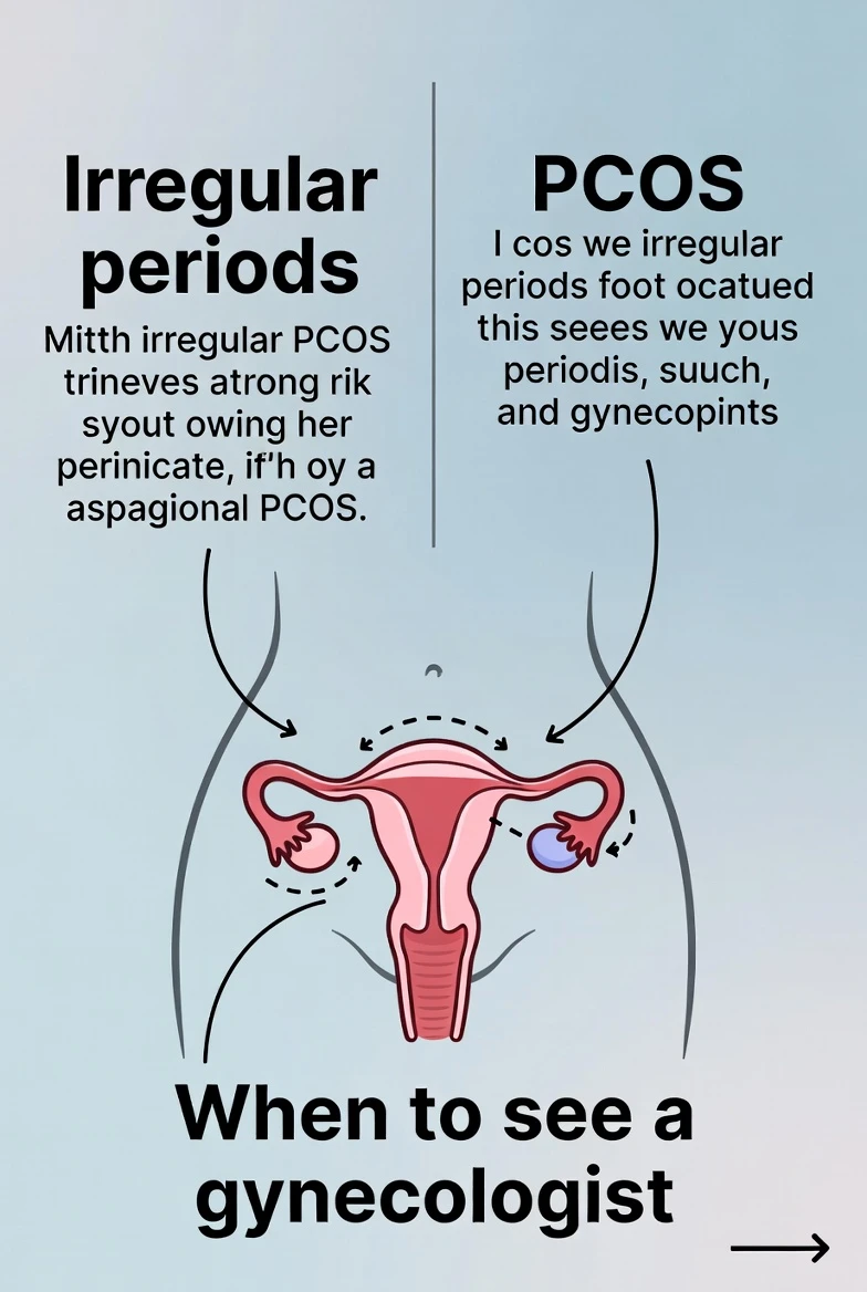 Irregular Periods and PCOS: When to See a Gynecologist