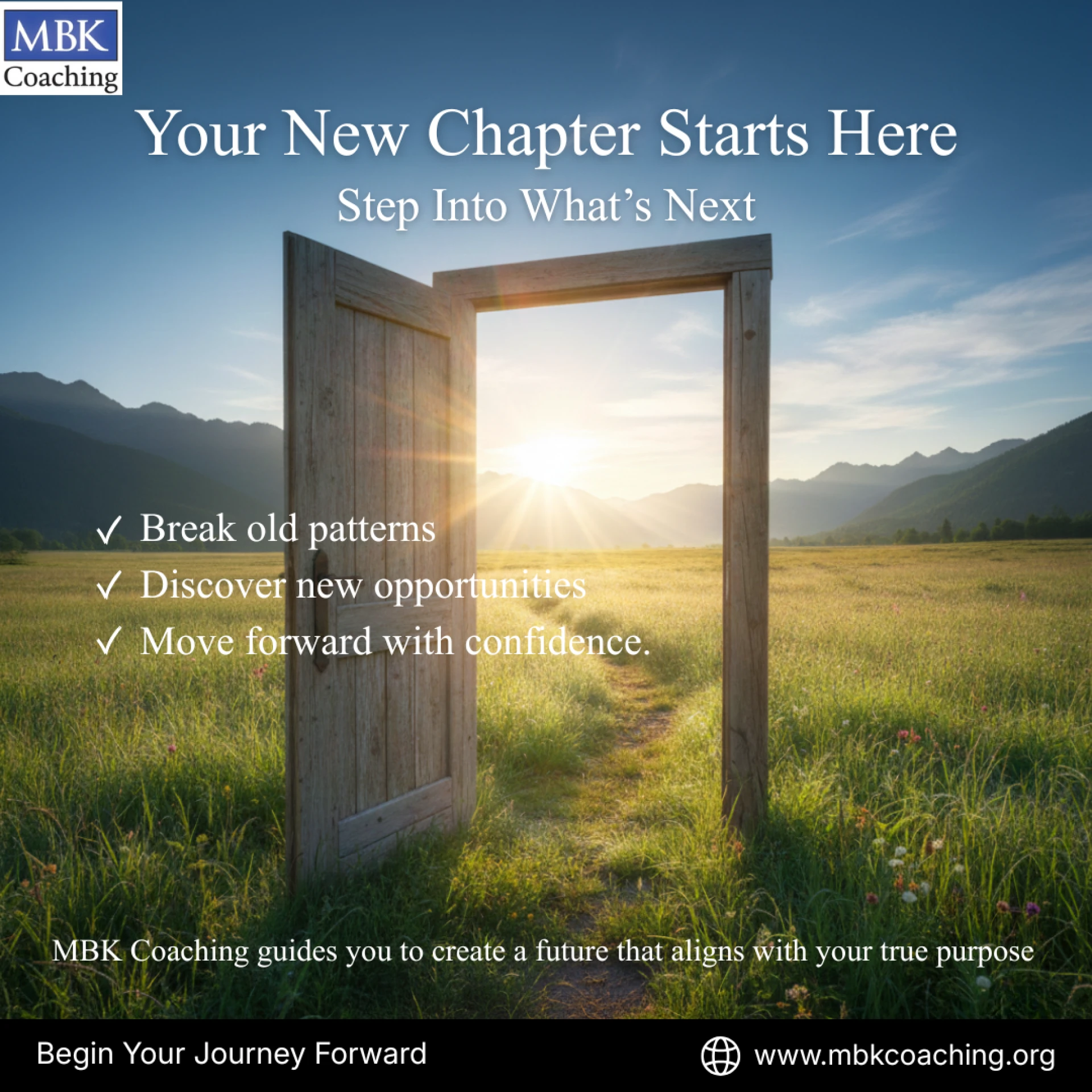What If Your New Chapter Begins With Clarity?