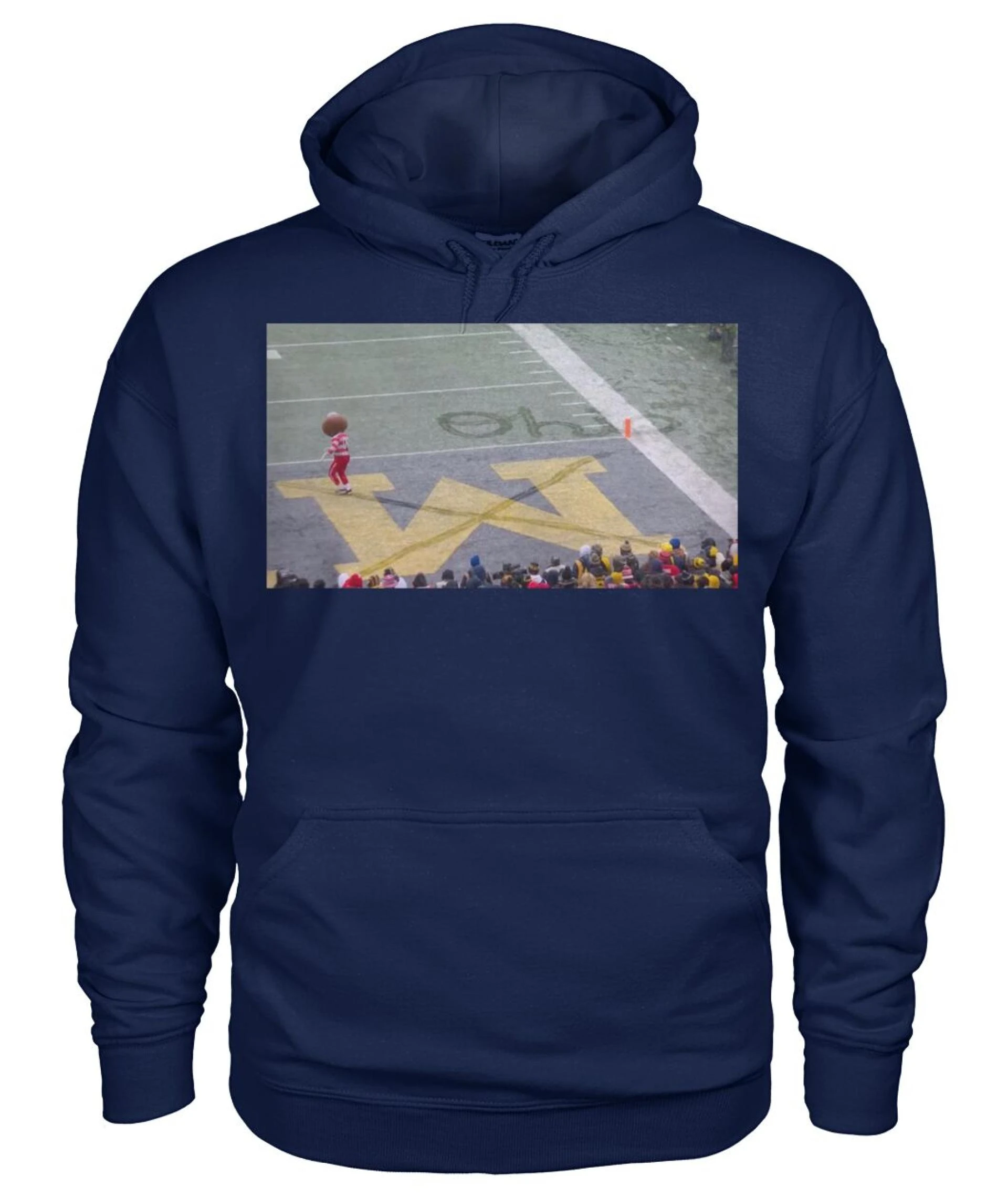 Brutus crossing out M shirt