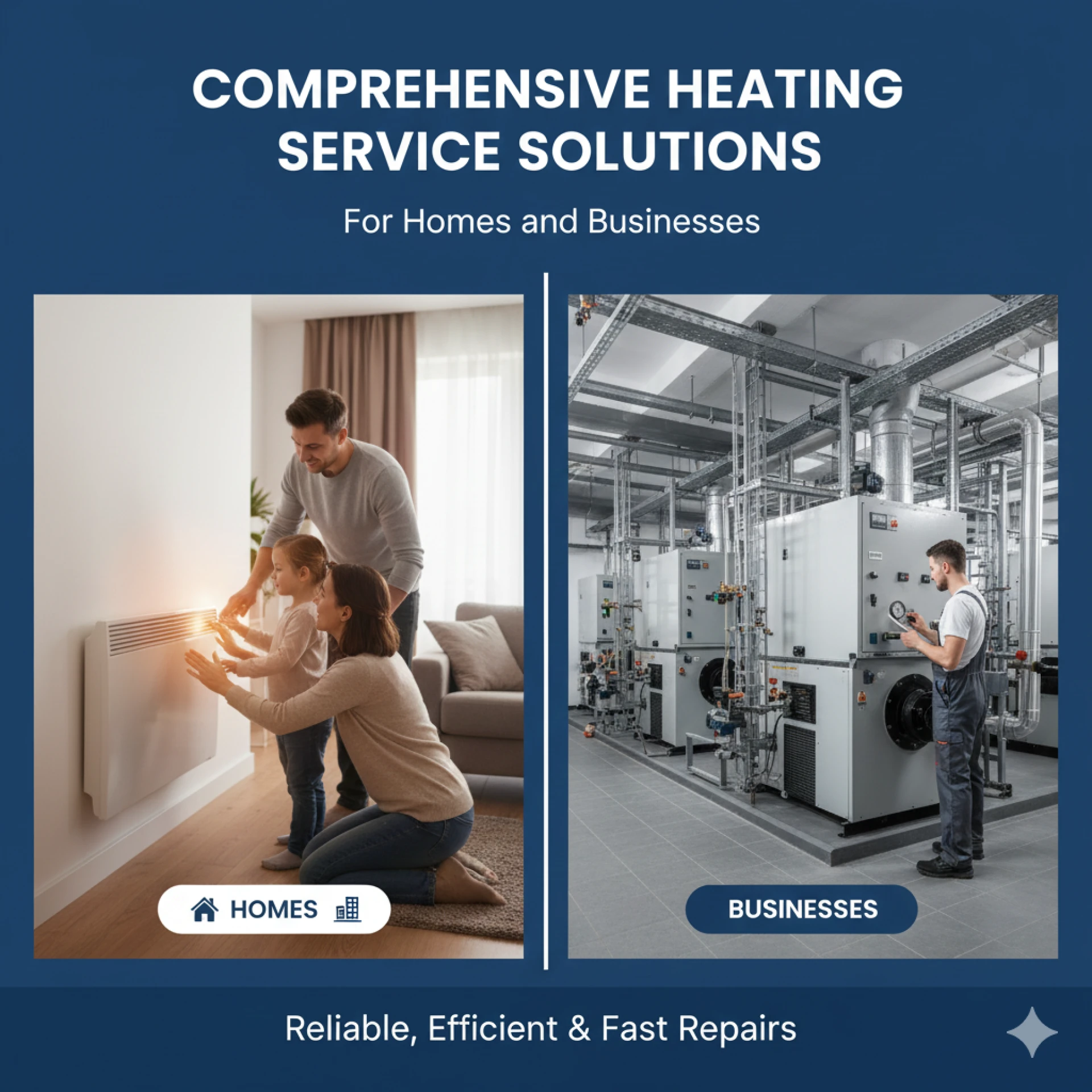 Comprehensive Heating Service Solutions for Homes and Businesses