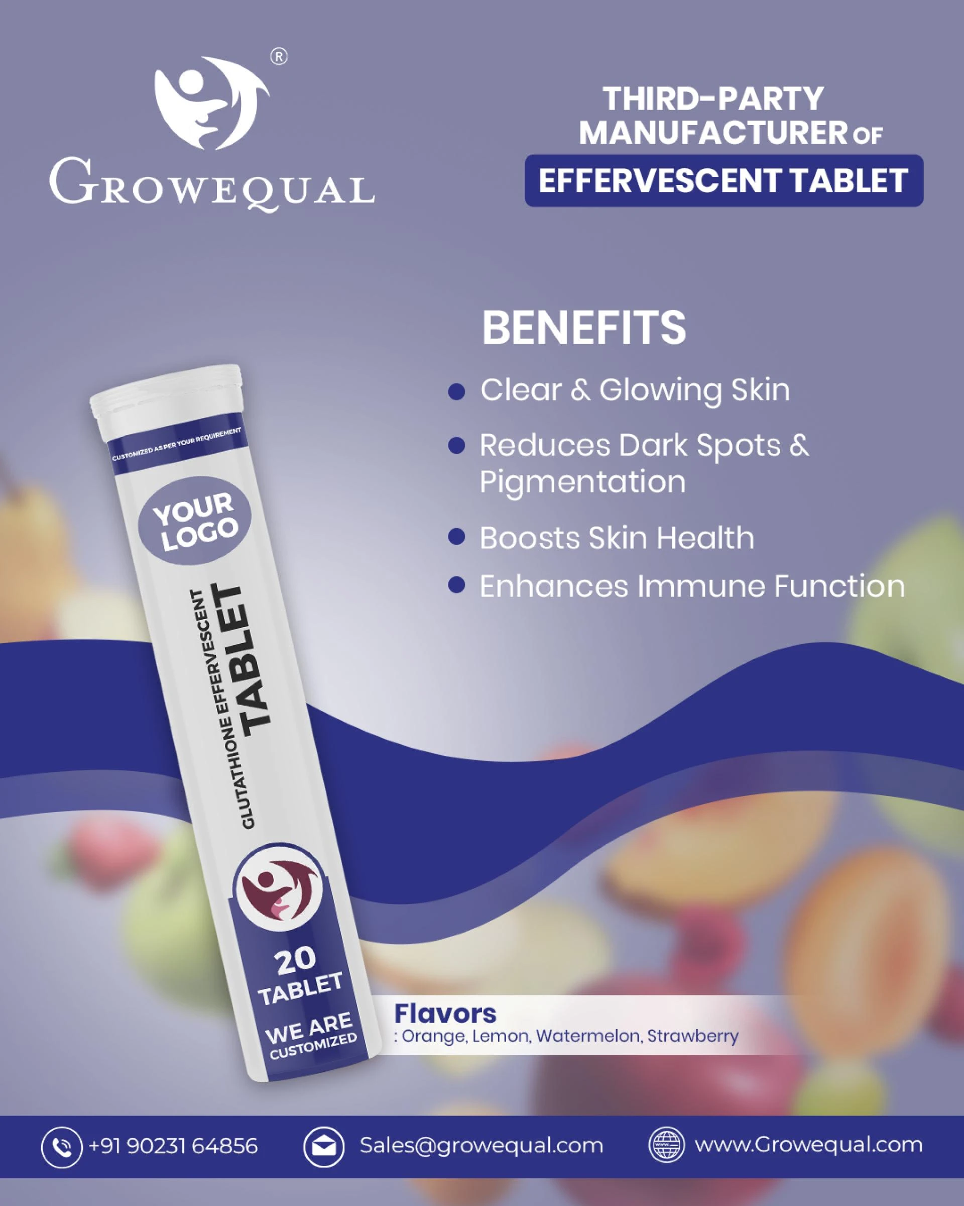 Glutathione Effervescent Tablets: The Secret to Brighter Skin & Better Immunity