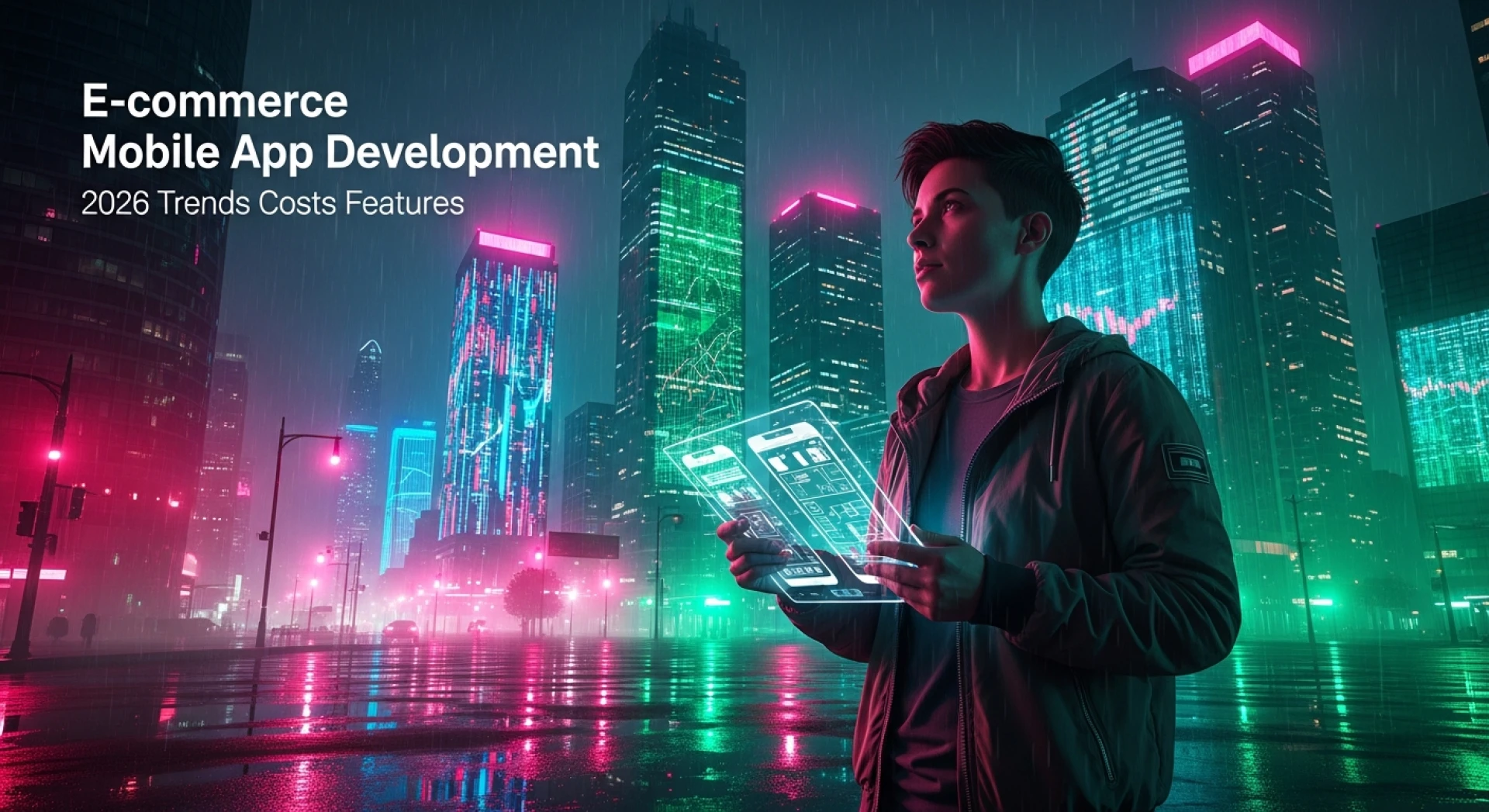 E-commerce Mobile App Development 2026 Trends Costs Features