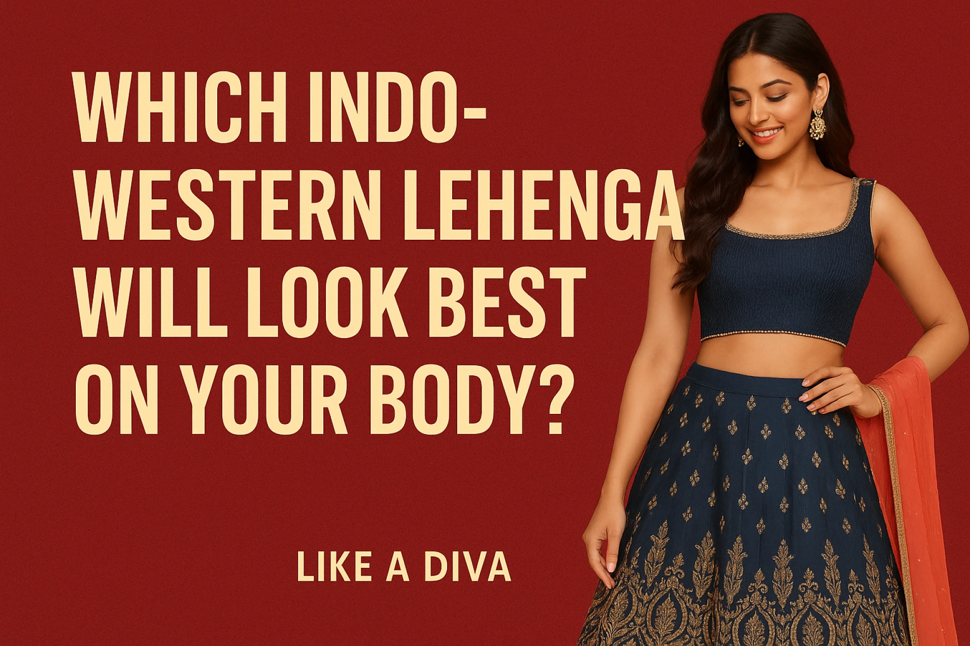 Which Indo-Western Lehenga Will Look Best on Your Body?
