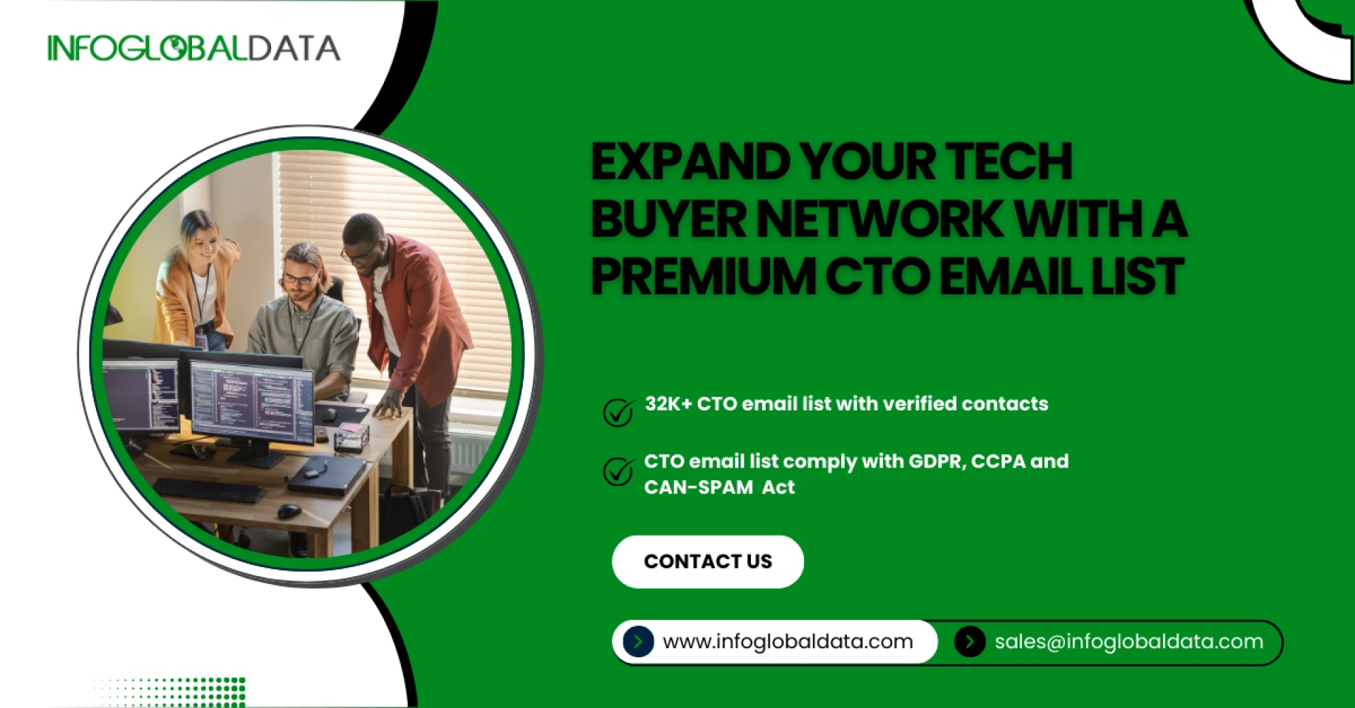 Expand Your Tech Buyer Network with a Premium CTO Email List | InfoGlobalData