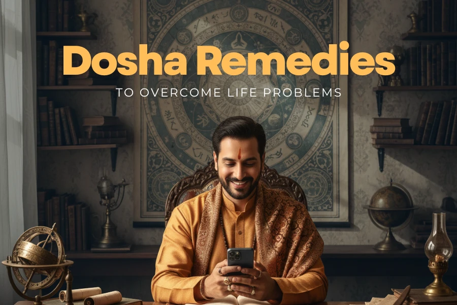 Dosha Remedies: How an Astrologer Helps You Overcome Life Problems