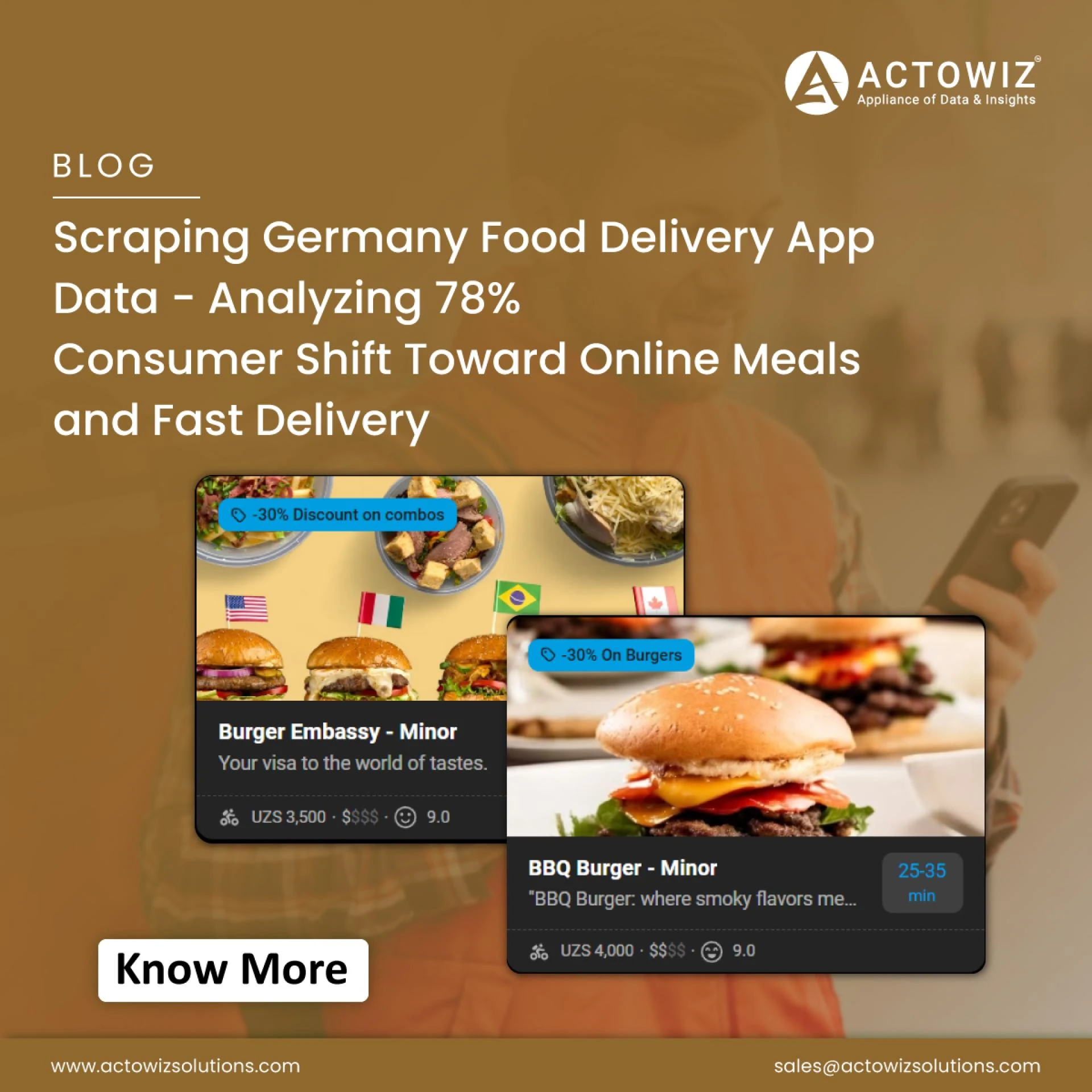 Scraping Germany Food Delivery App Data