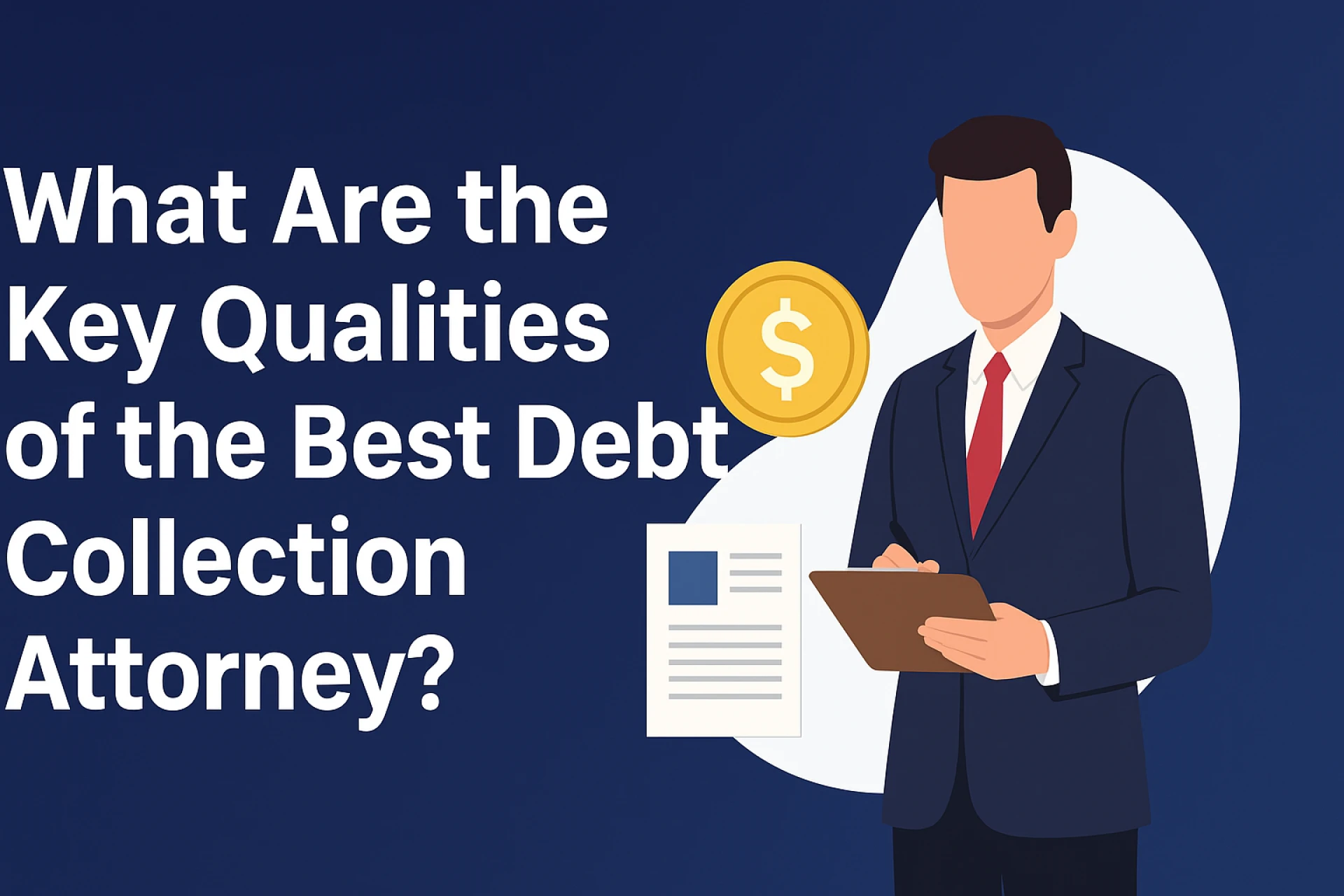 What Are the Key Qualities of the Best Debt Collection Attorney?