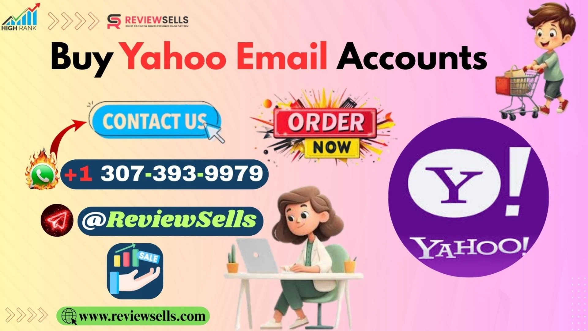 Buy Yahoo Email Accounts - PVA & Aged ReviewSells 
