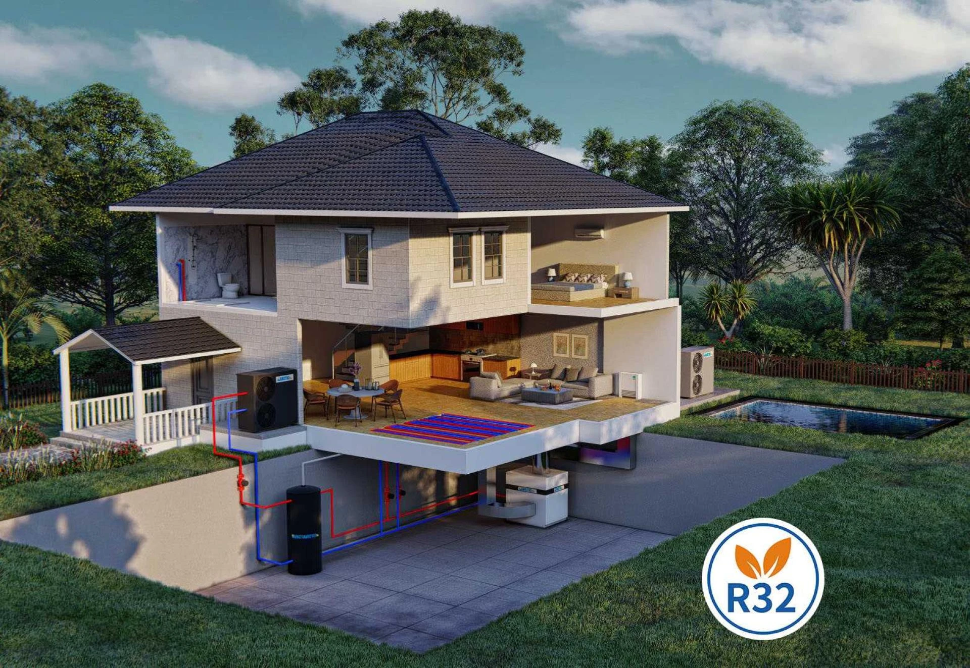 How to Use Air-to-Water Heat Pumps at Homes?