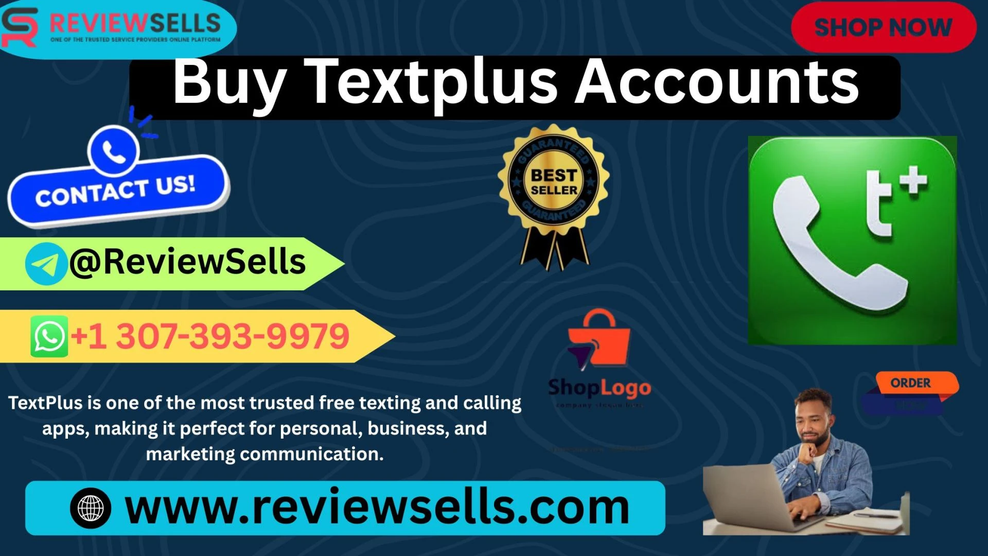 Buy TextPlus Accounts - Verified & Instant Delivery | Reviewsells