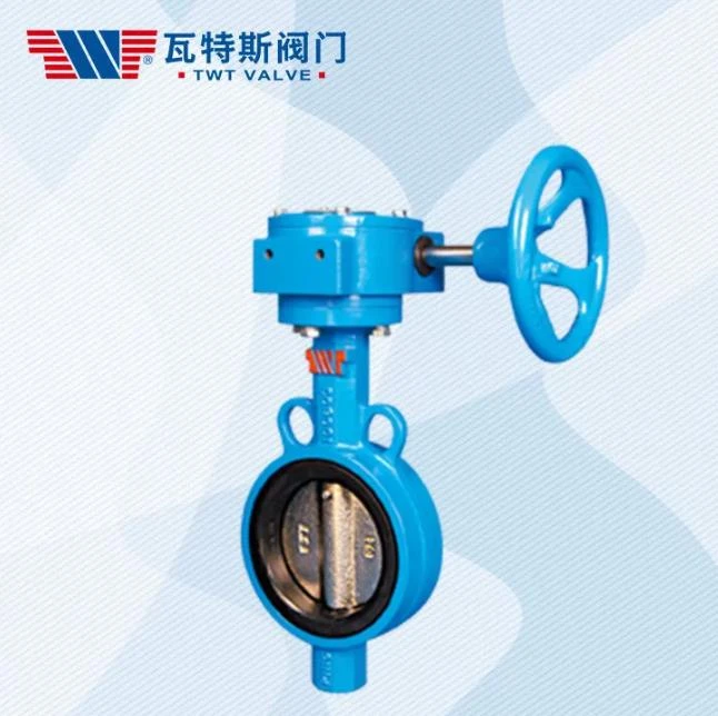 How do you calculate the required size of a wafer butterfly valve for a given application?
