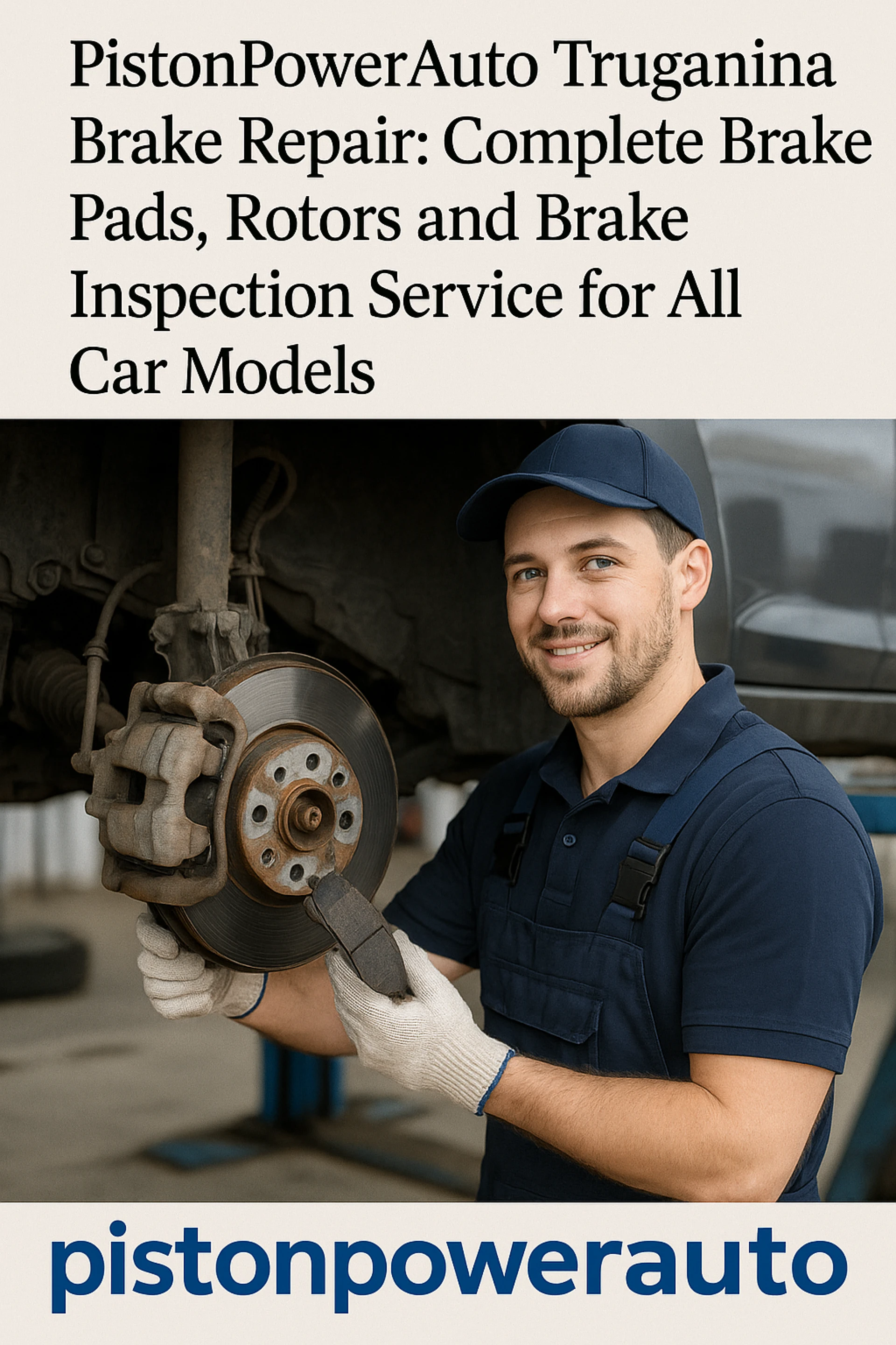 PistonPowerAuto Truganina Brake Repair: Complete Brake Pads, Rotors and Brake Inspection Service for All Car Models