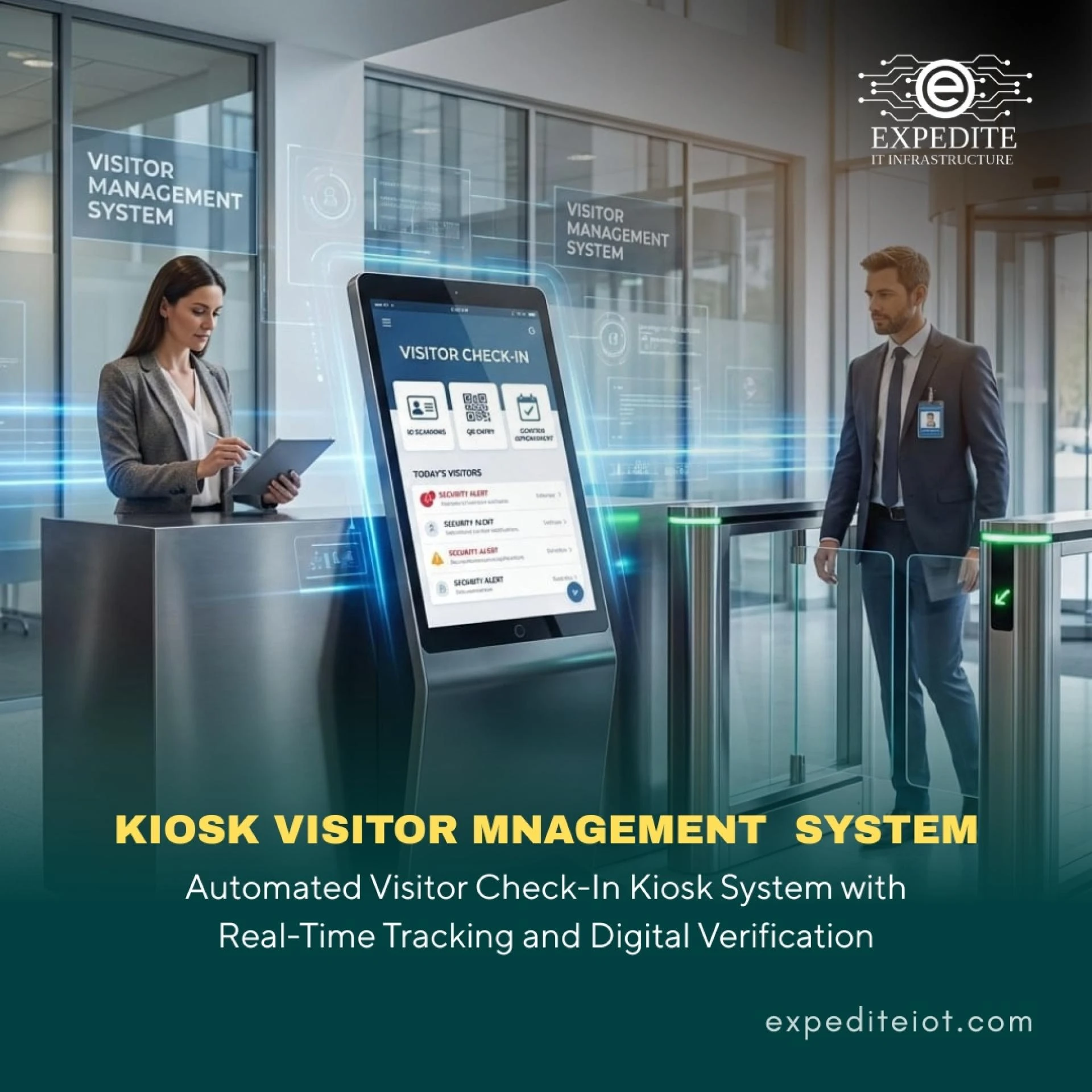 Kuwait's Leading Kiosk Visitor Management for Seamless Entry