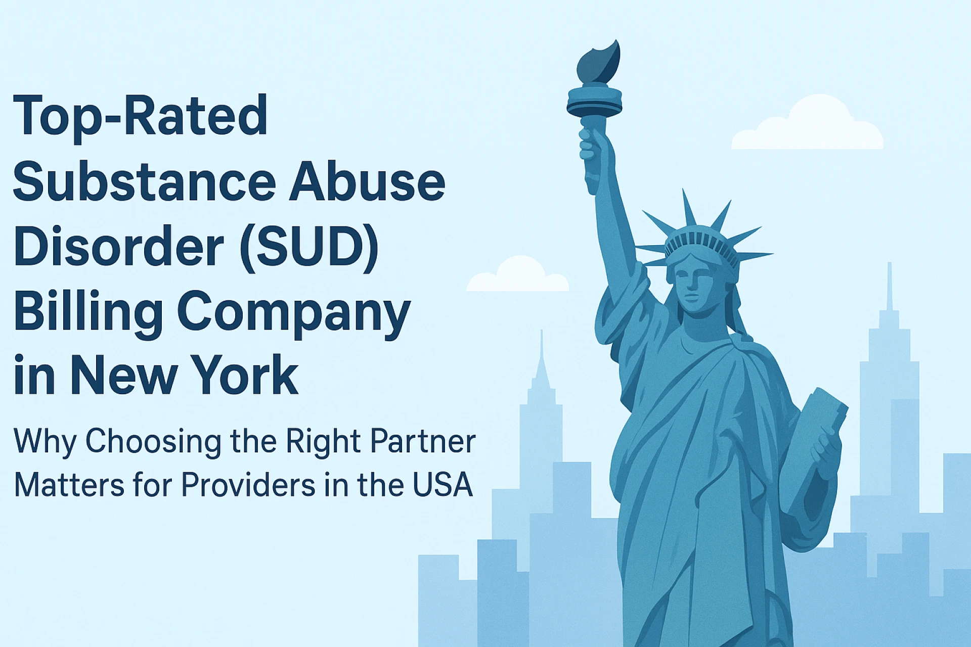 Top-Rated Substance Abuse Disorder (SUD) Billing Company in New York: Why Choosing the Right Partner Matters for Providers in the USA