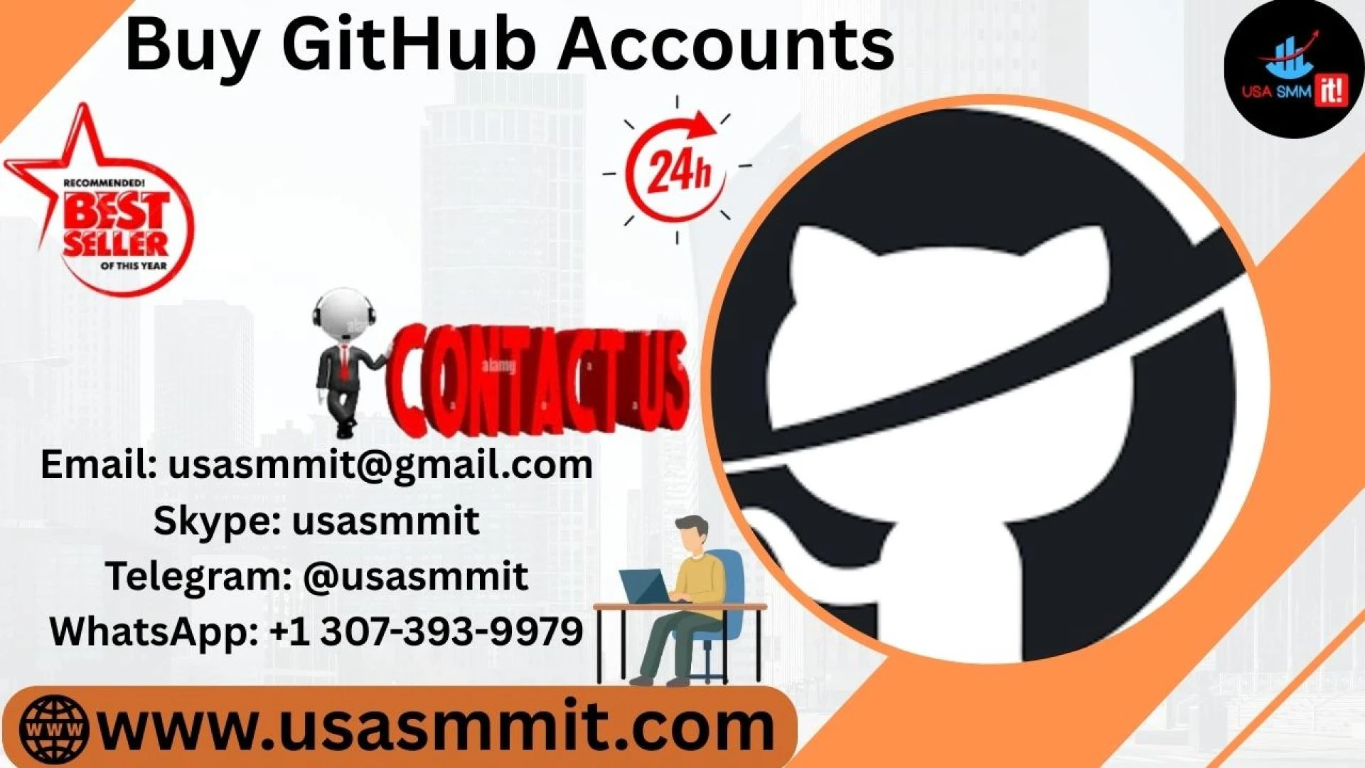 Buy GitHub Accounts – Verified & Aged GitHub Profiles | USASMMIT