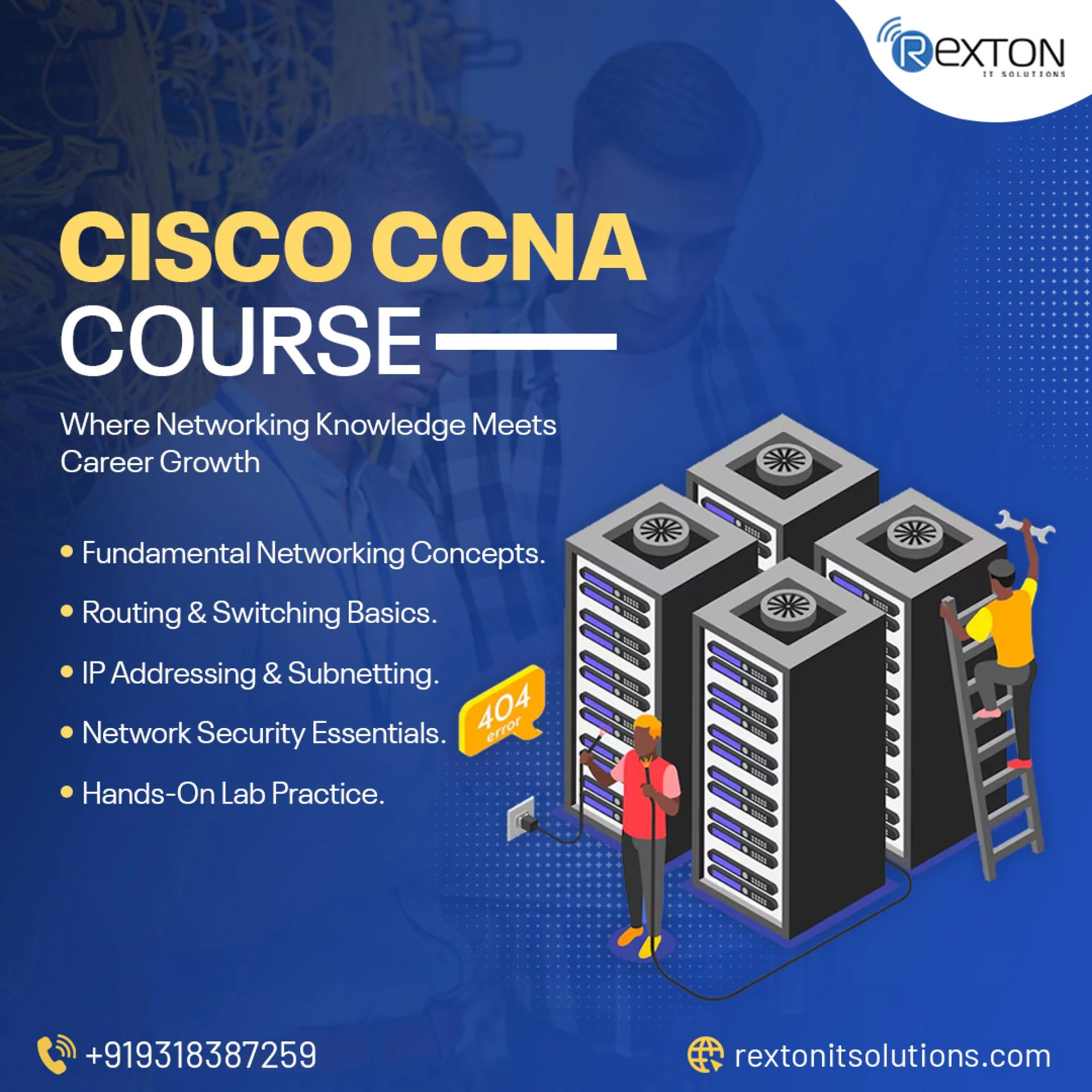 Take Cisco CCNA Course now to Learn from Professionals Expert