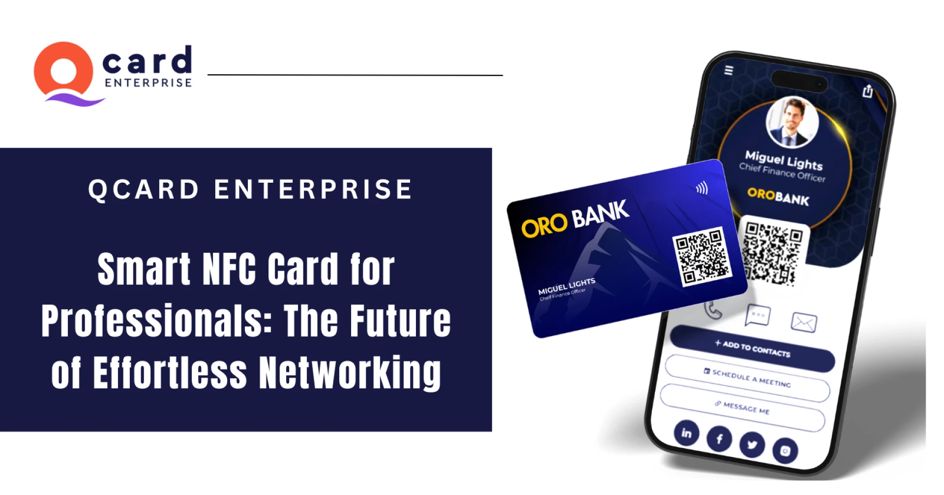 Upgrade Your Networking Game with a Smart NFC Card for Professionals