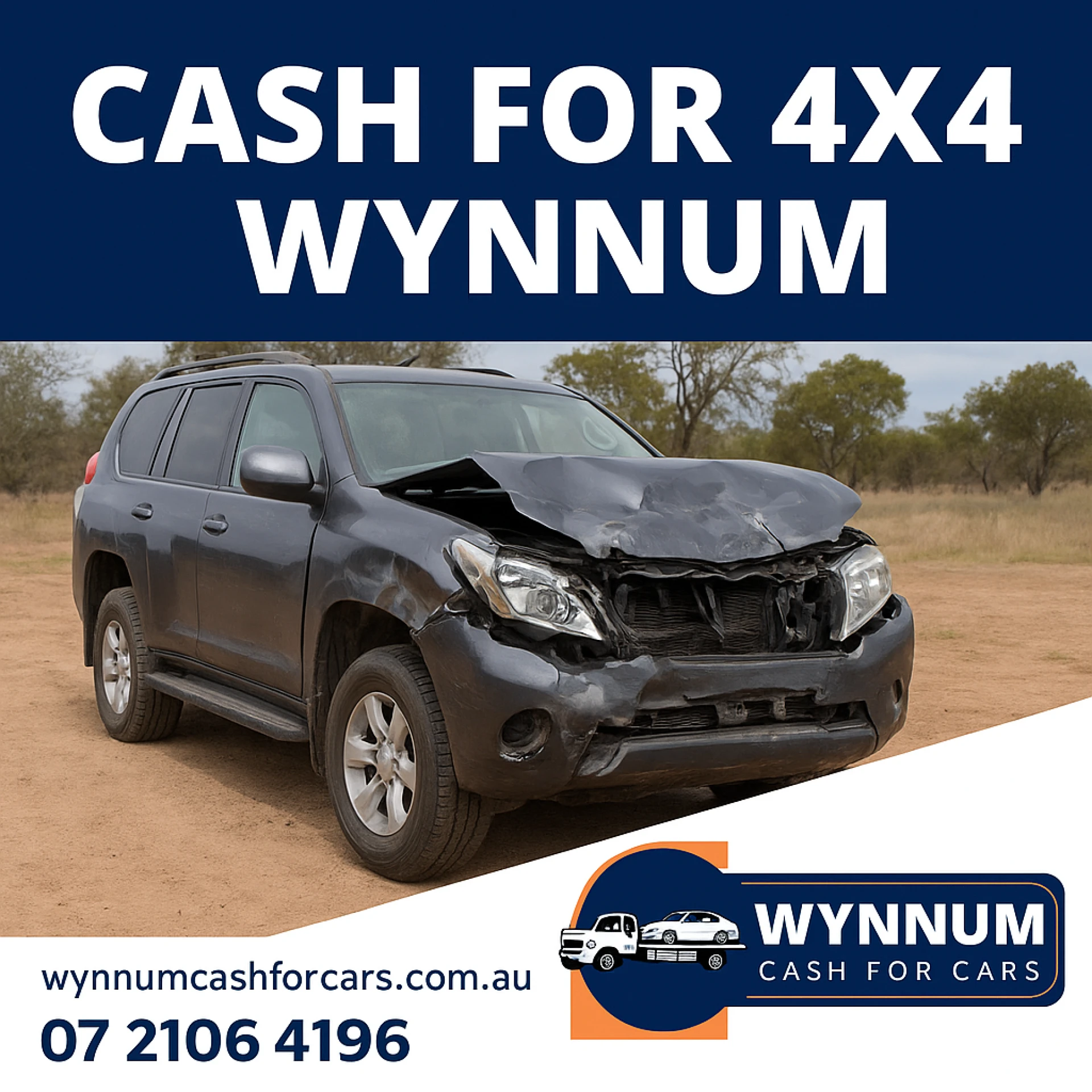Cash For 4x4 Wynnum: Get Top Dollar for Your Old or Damaged 4WD
