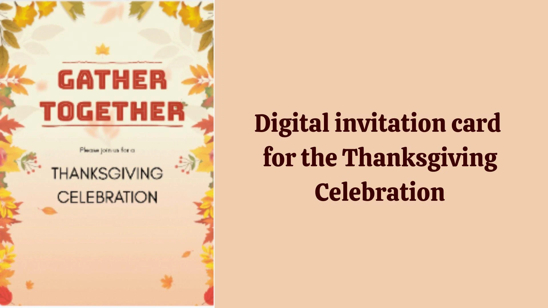 Creative Thanksgiving Invitation Ideas to Impress Your Guests