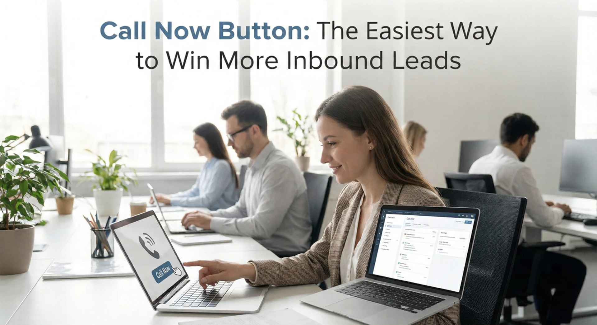 Call Now Button: The Easiest Way to Win More Inbound Leads