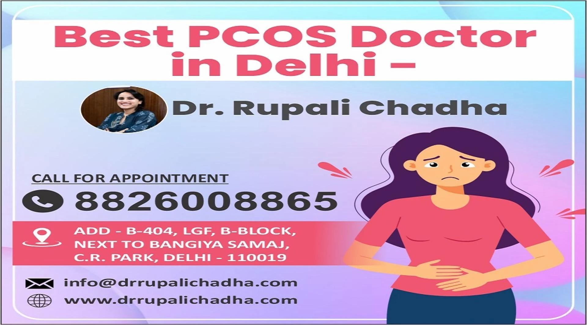 From Symptoms to Solutions: Meet the Best PCOS Doctor in Delhi