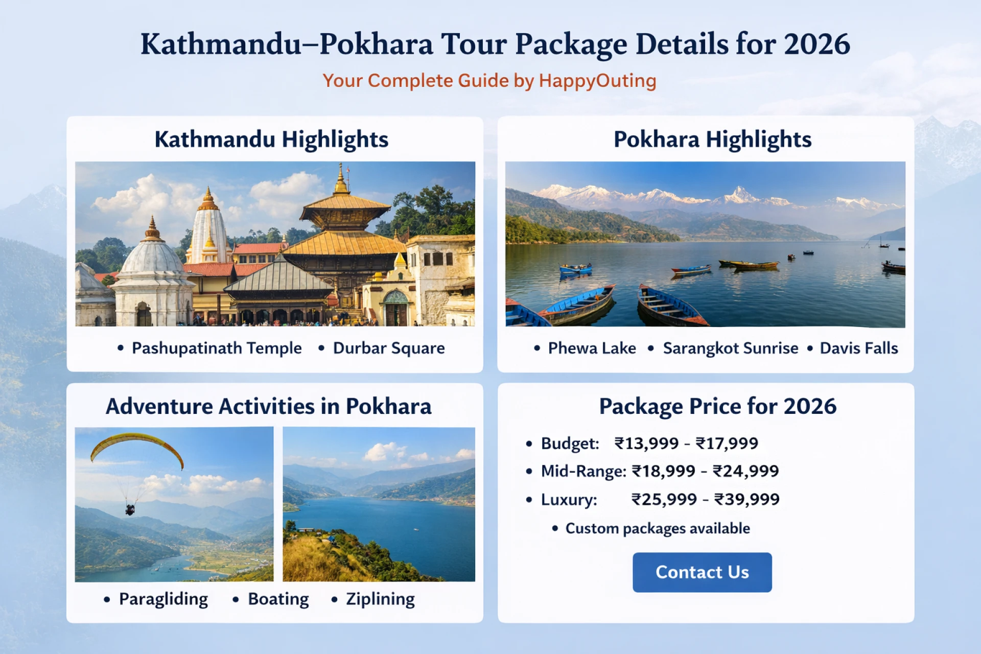5 Best Nepal Tour Packages for 2026 You Should Not Miss